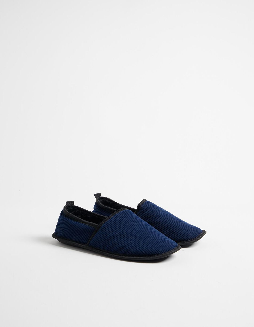 Bombazine Slippers, Men, Blue