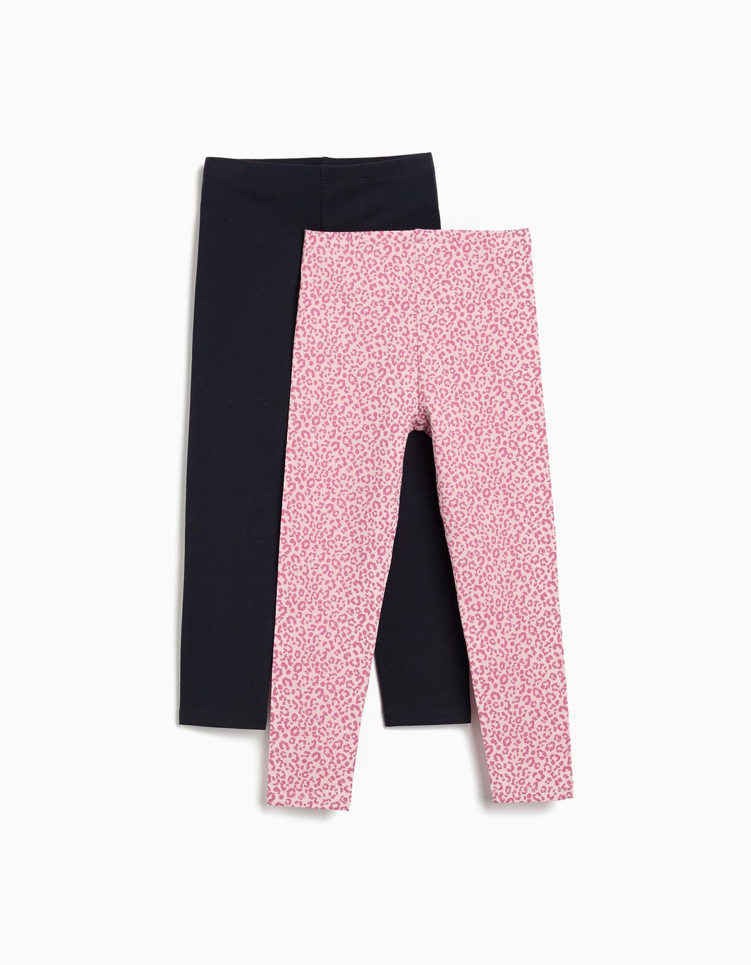 Pack 2 Leggings, Menina, Multicor