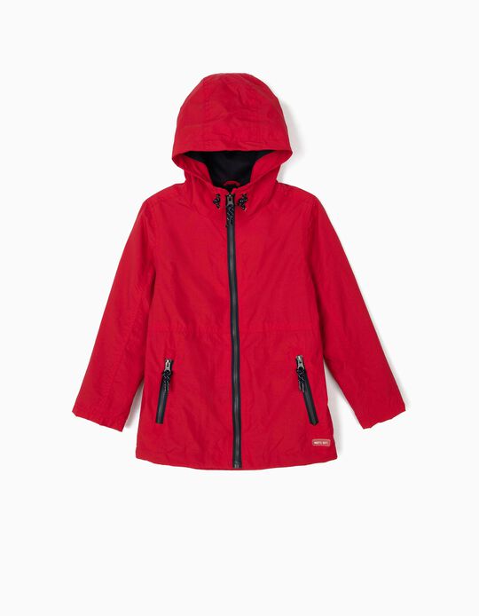 Corta-vento  com capuz