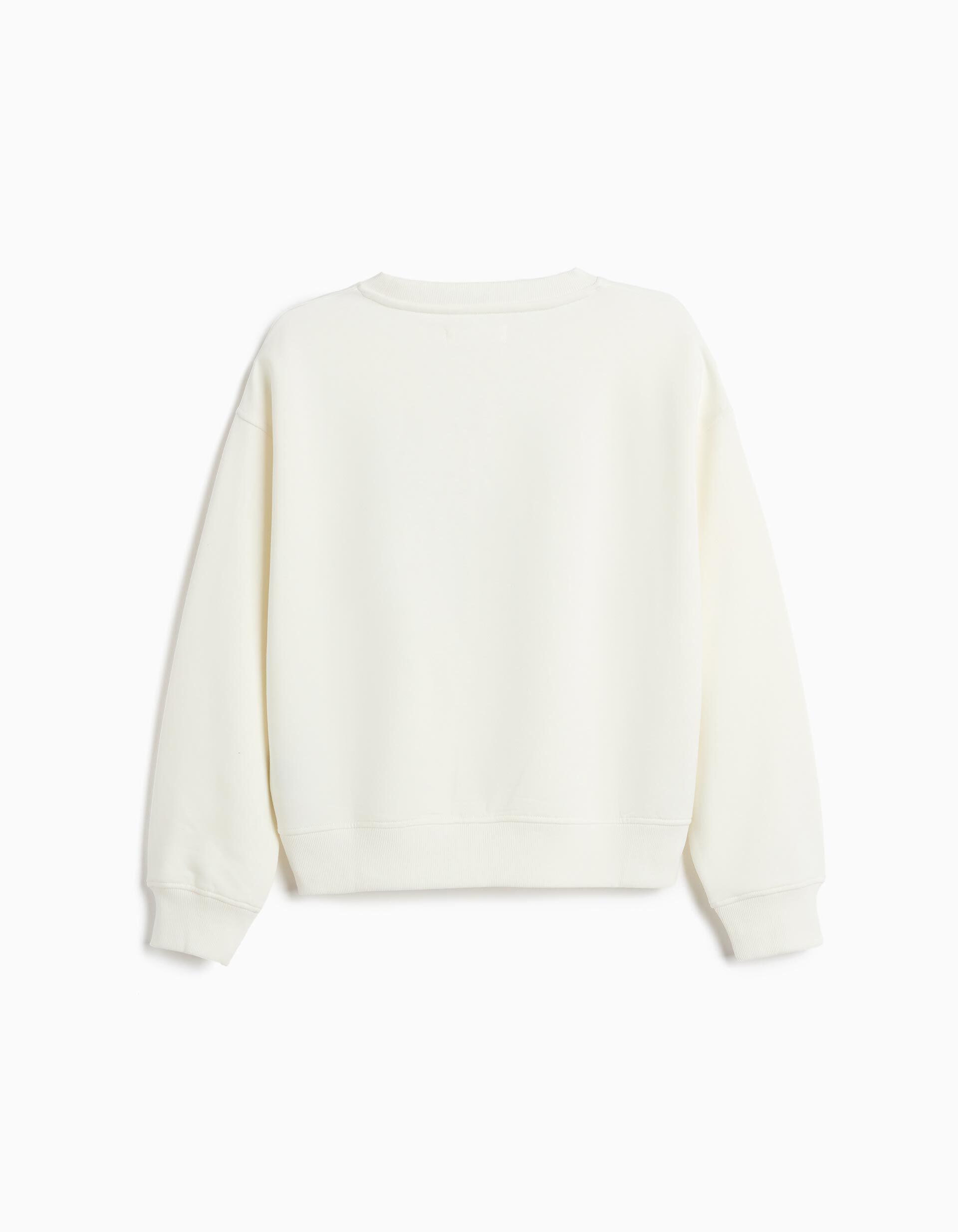 Comprar Online Sweatshirt De Felpa, Menina, Branco