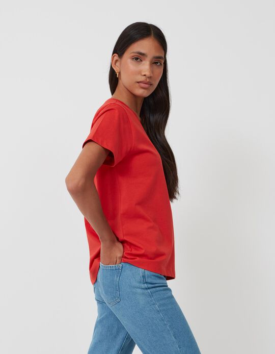 MO Essentials' T-shirt, Women, Red