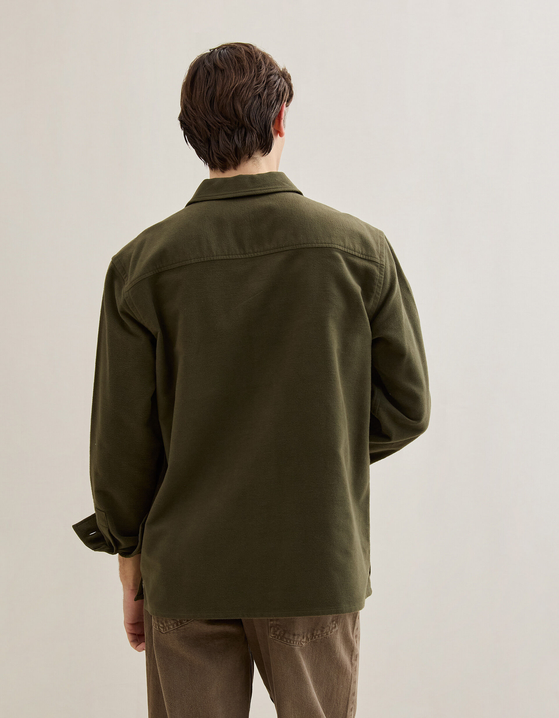 Comprar Online Sobrecamisa, Homem, Verde Escuro