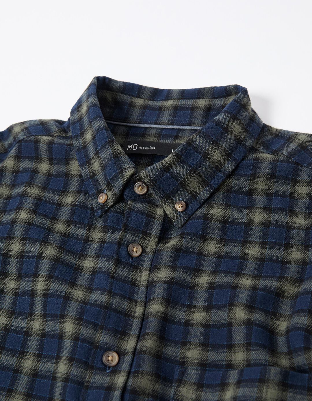 Camisa Flanela de Xadrez, Homem, Azul