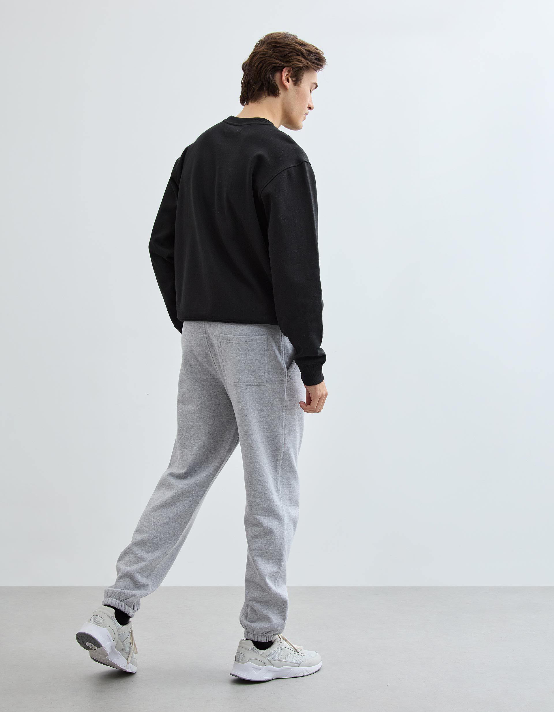 Comprar Online Cal&ccedil;as Jogging de Felpa, Homem, Cinzento Claro