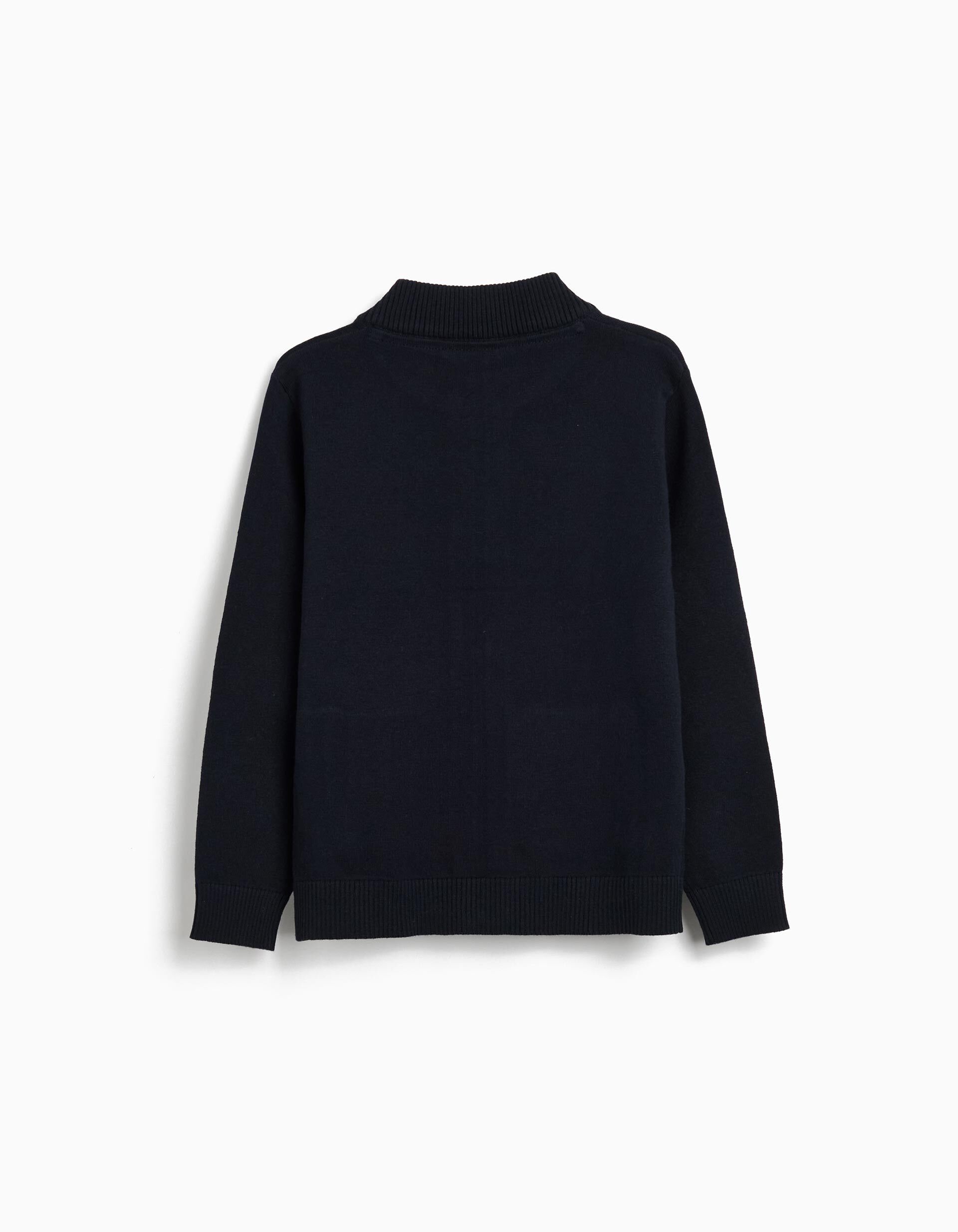 Comprar Online Casaco de Malha, Menino, Azul Escuro