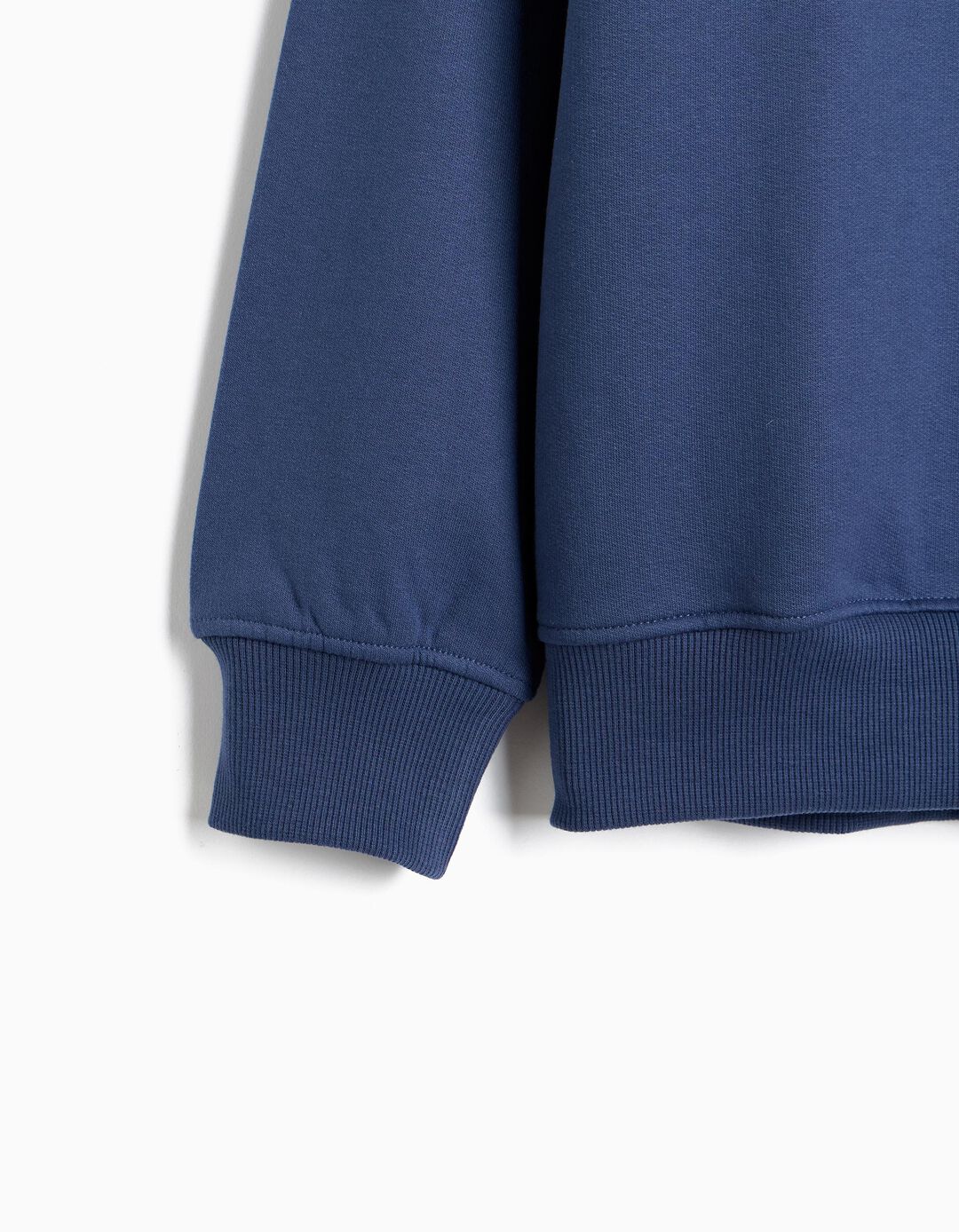 Sweatshirt Estampada, Menina, Azul
