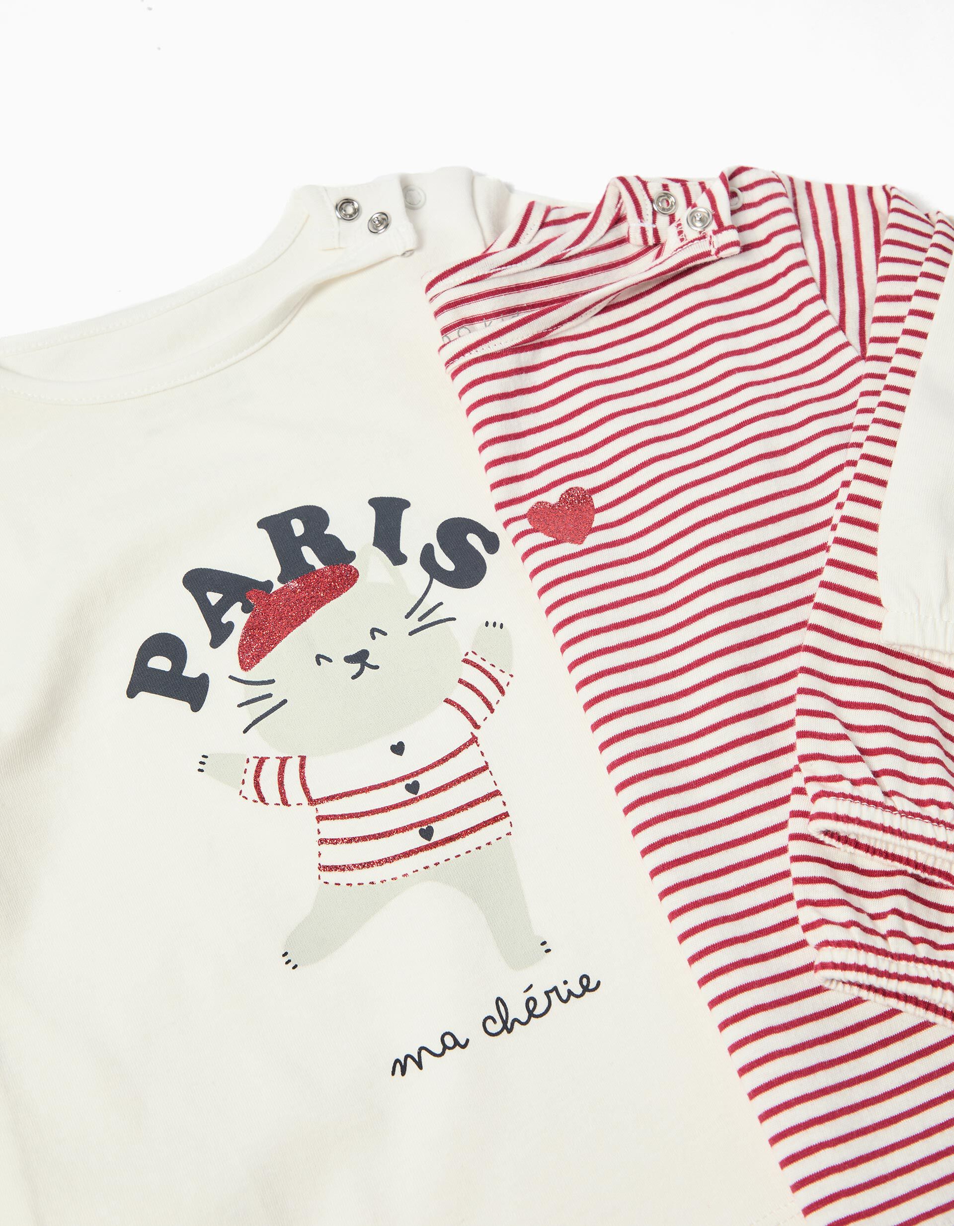 Comprar Online Pack 2 Pijamas de Manga Comprida, Menina, Multicor 