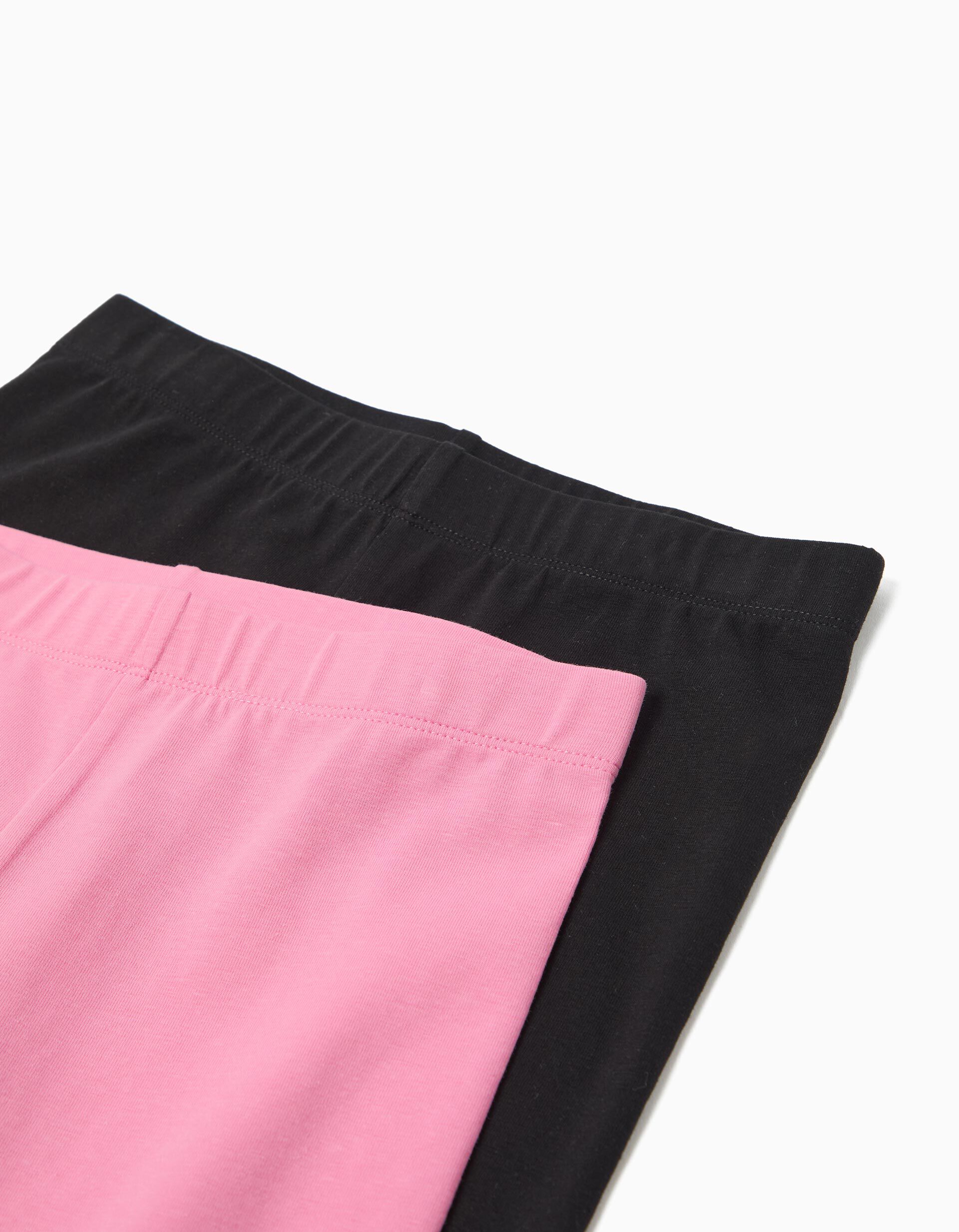 Comprar Online Pack 2 Leggings, Menina, Rosa