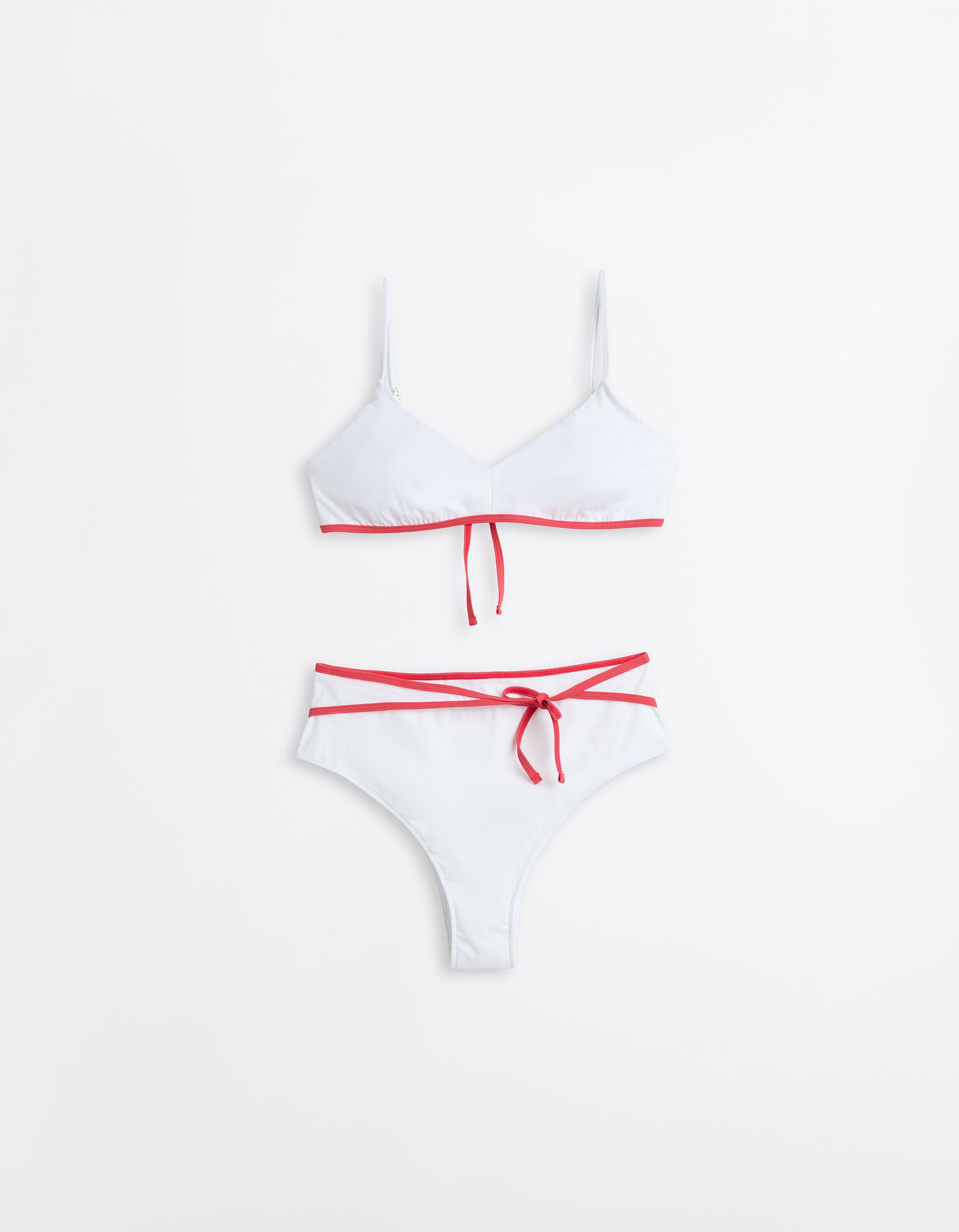 Comprar Online Biqu&iacute;ni Contraste, Mulher, Branco