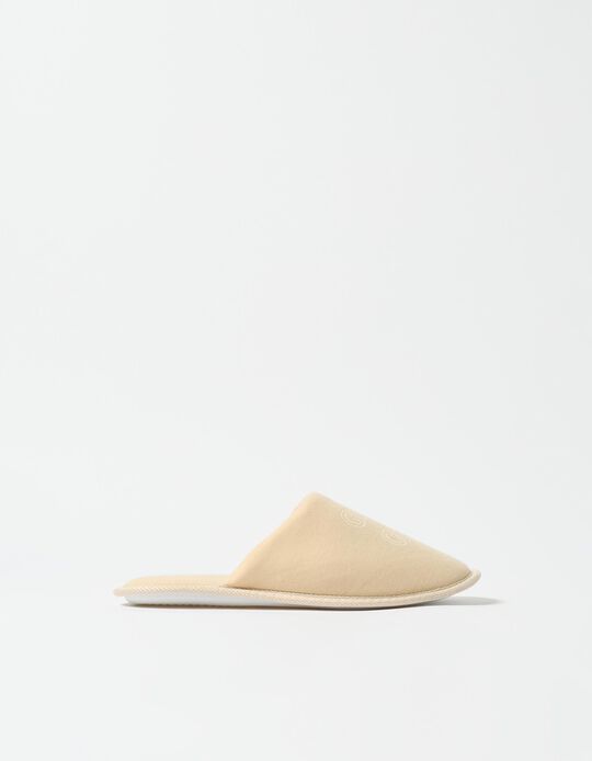 Comprar Online Chinelos de Quarto, Mulher, Bege Claro