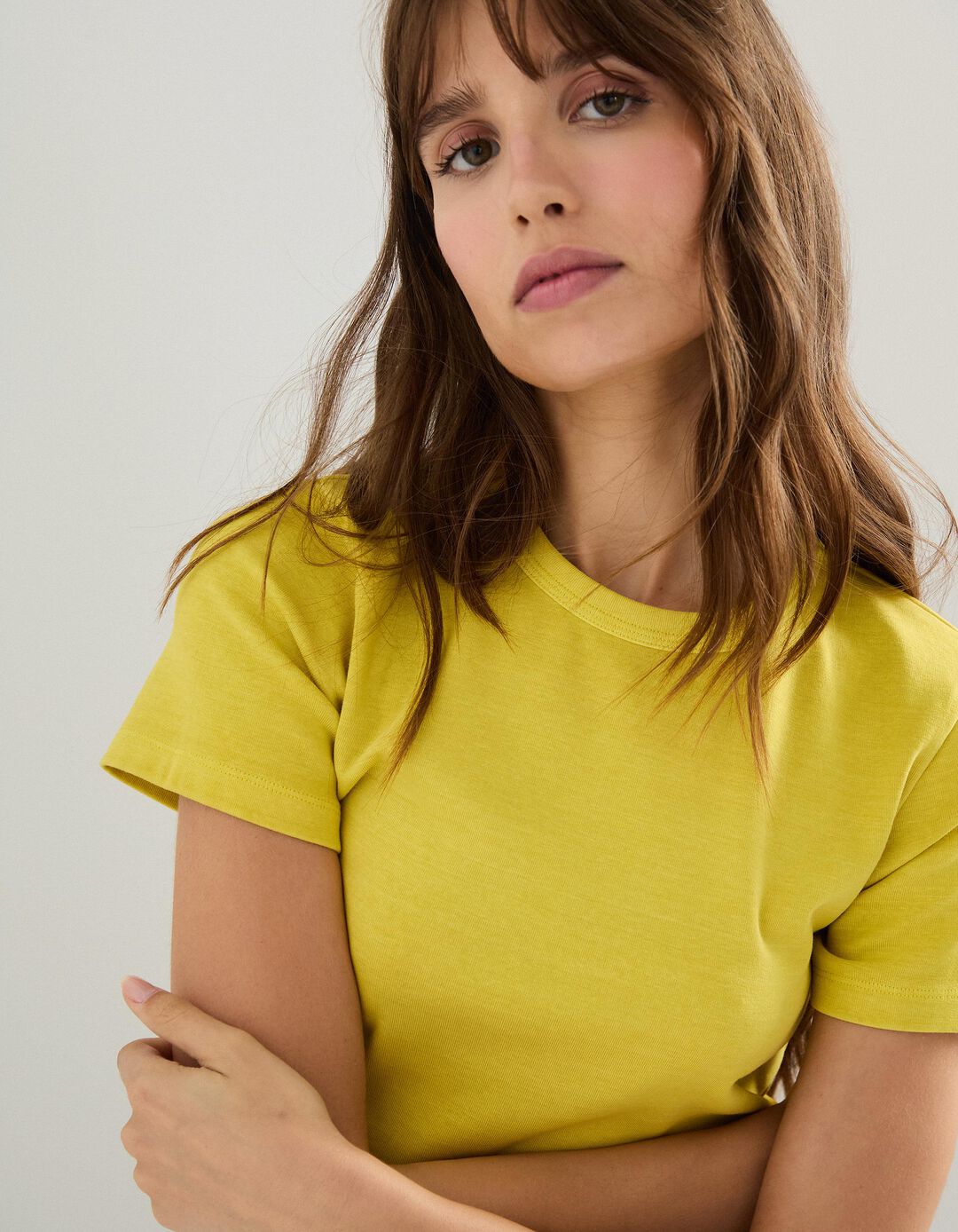 T-shirt, Mulher, Verde