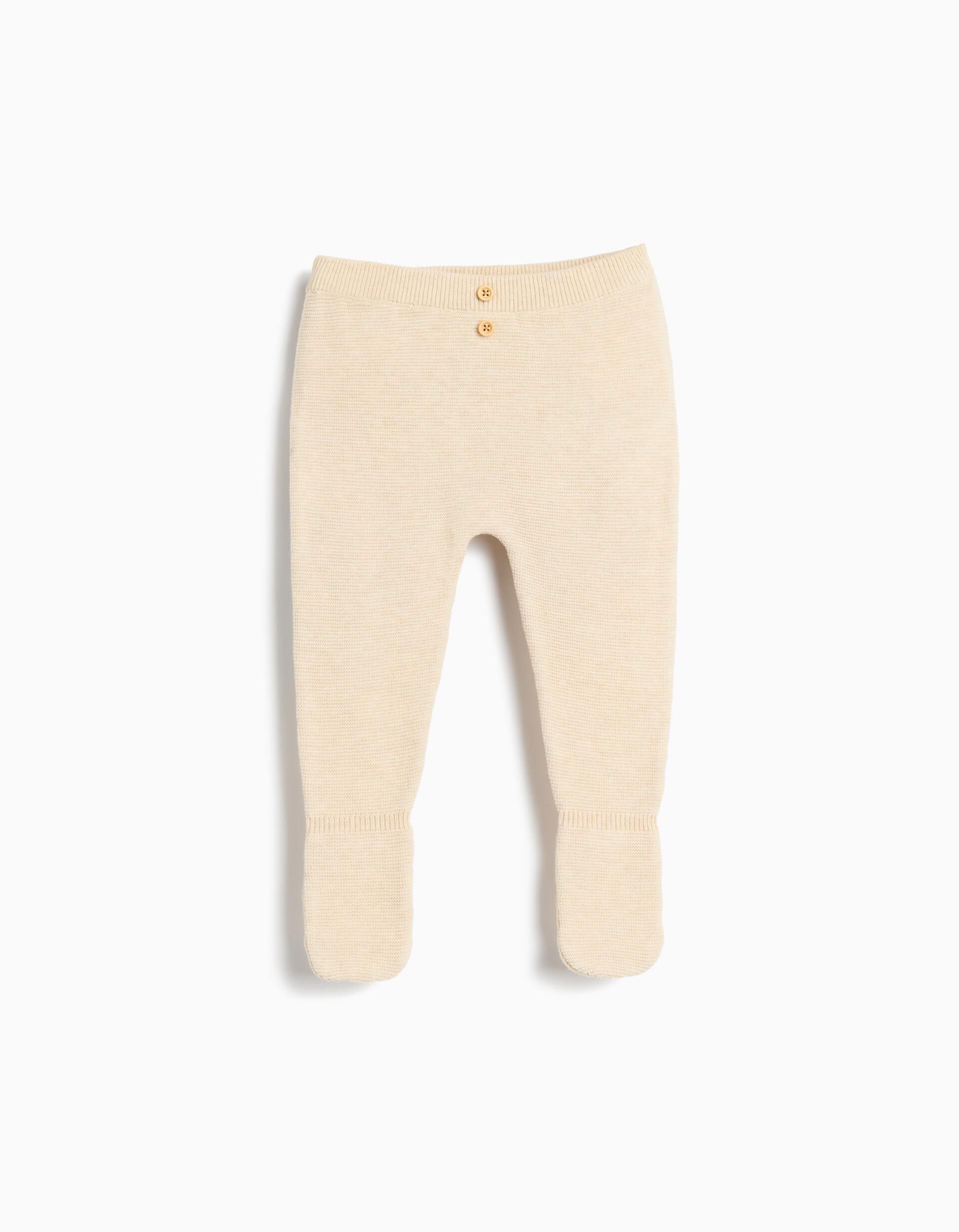 Comprar Online Cal&ccedil;as com P&eacute;s, Rec&eacute;m-Nascido, Bege Claro