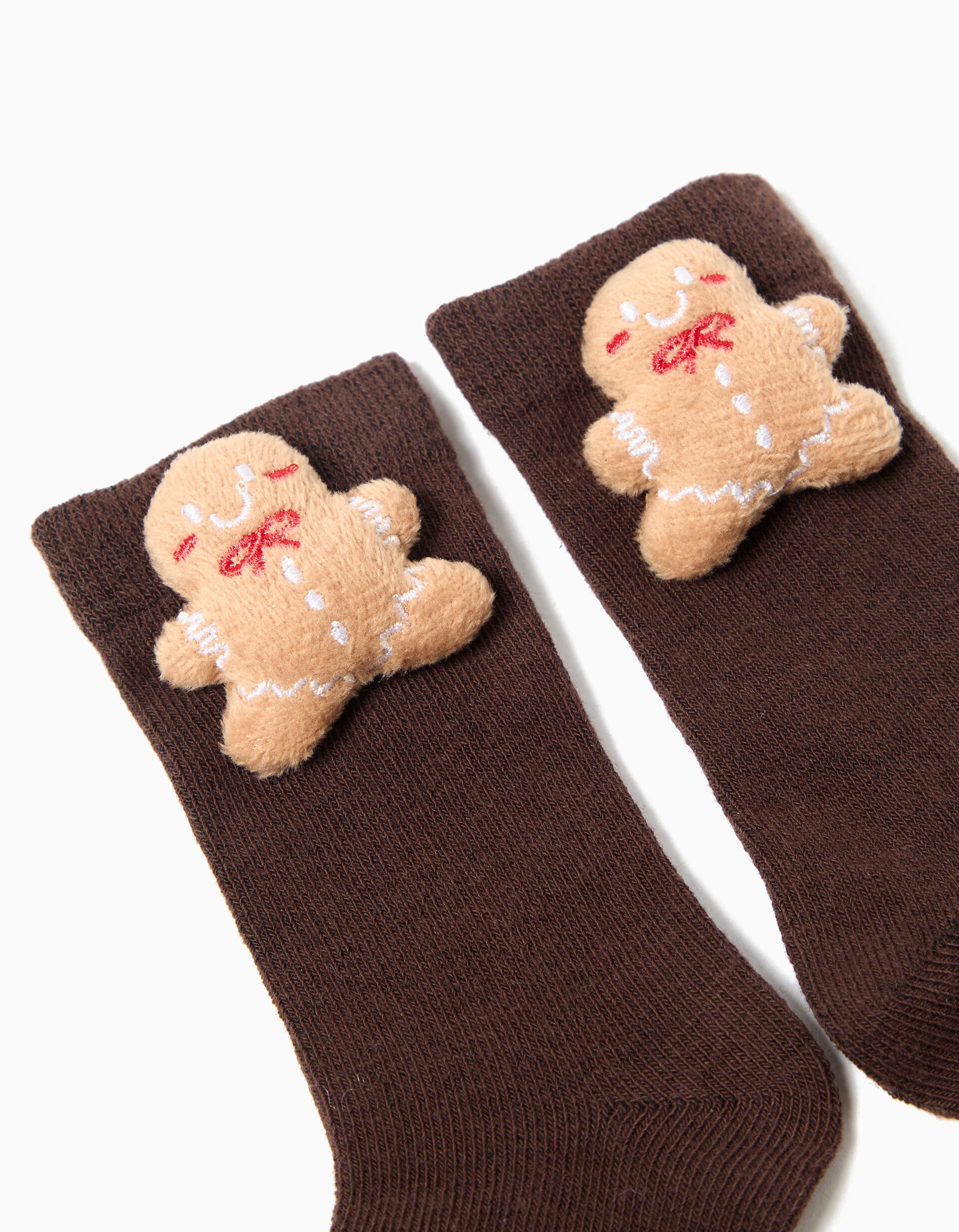 Comprar Online Meias de Natal, Menina, Castanho