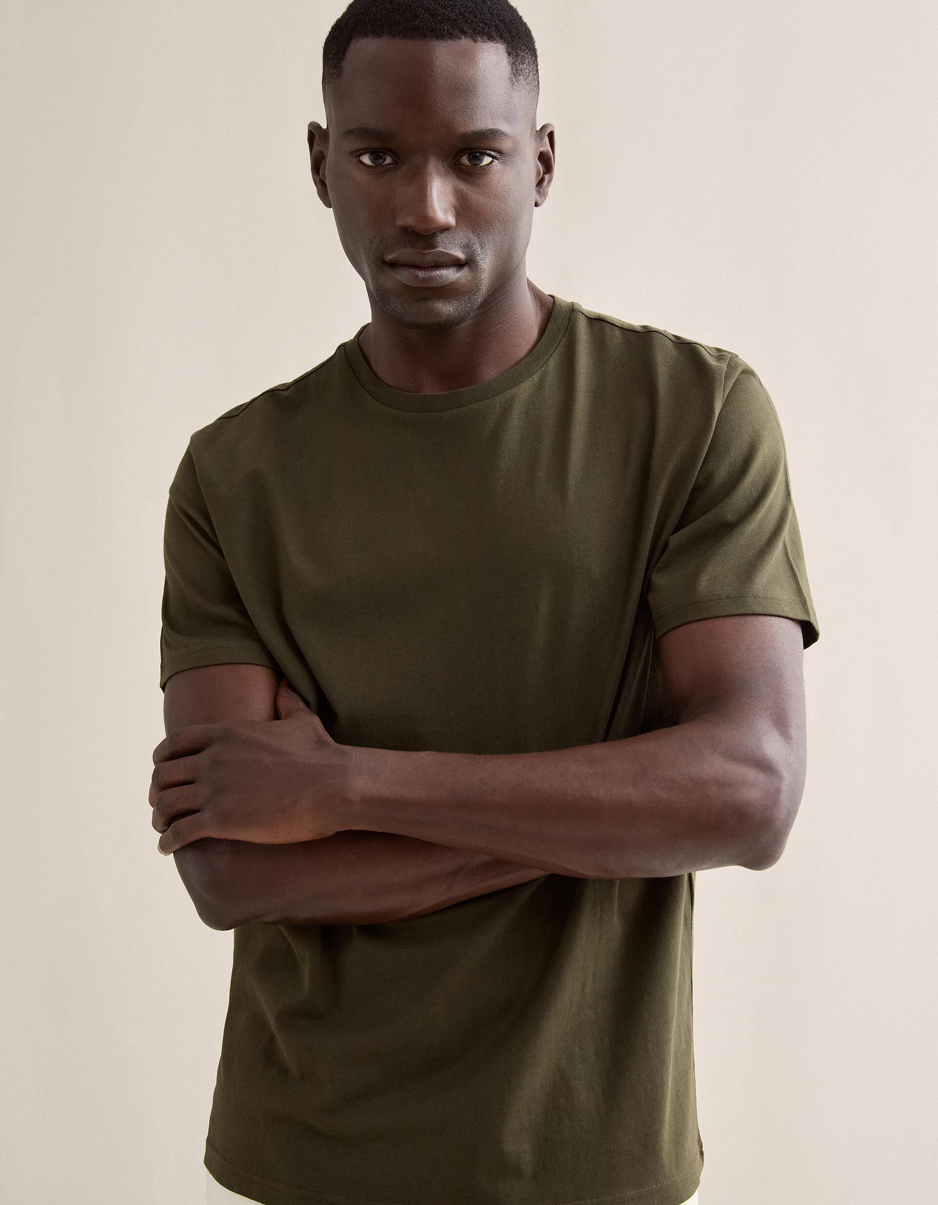 Comprar Online T-shirt, Homem, Verde Escuro