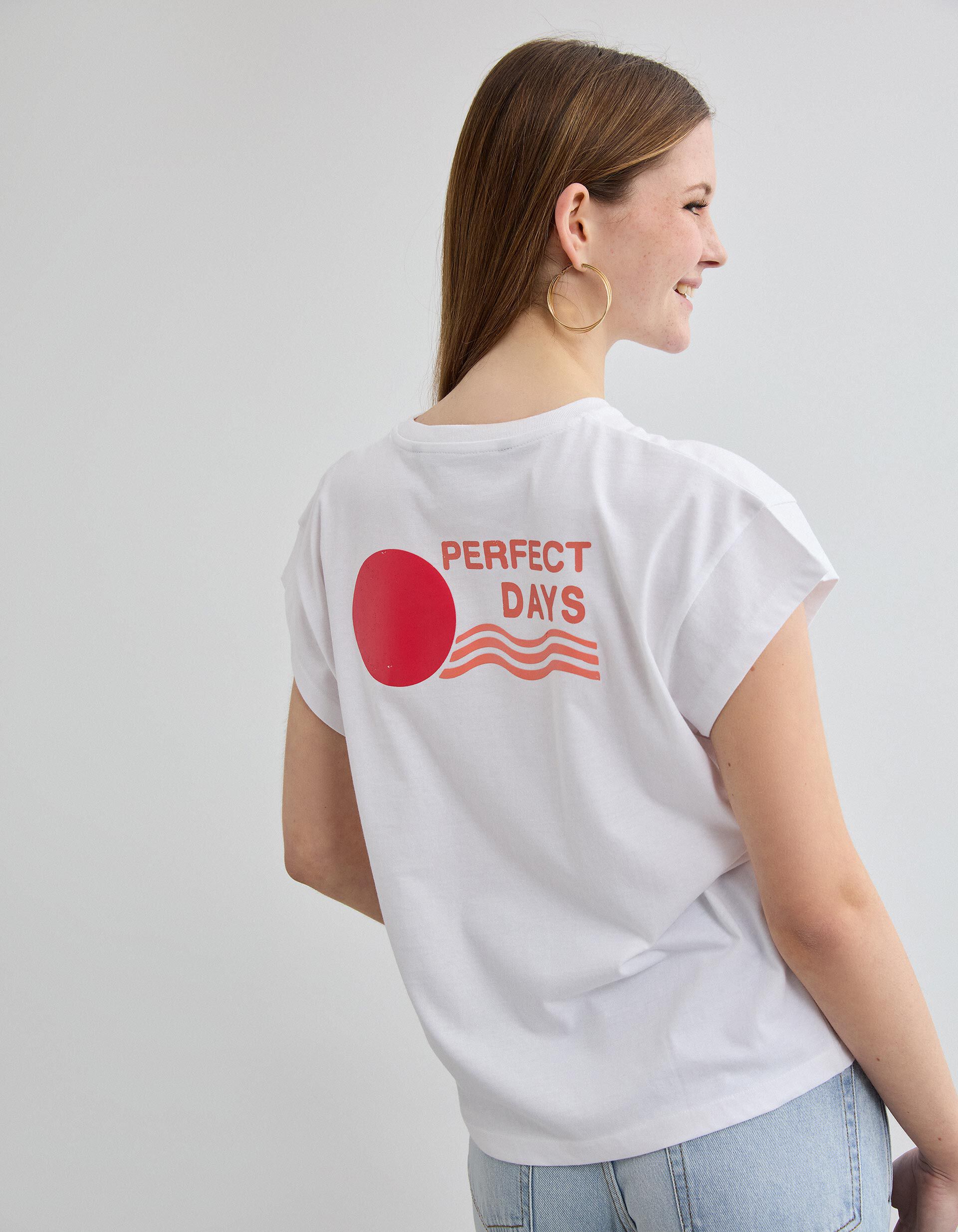 Comprar Online T-shirt Estampado, Mulher, Branco