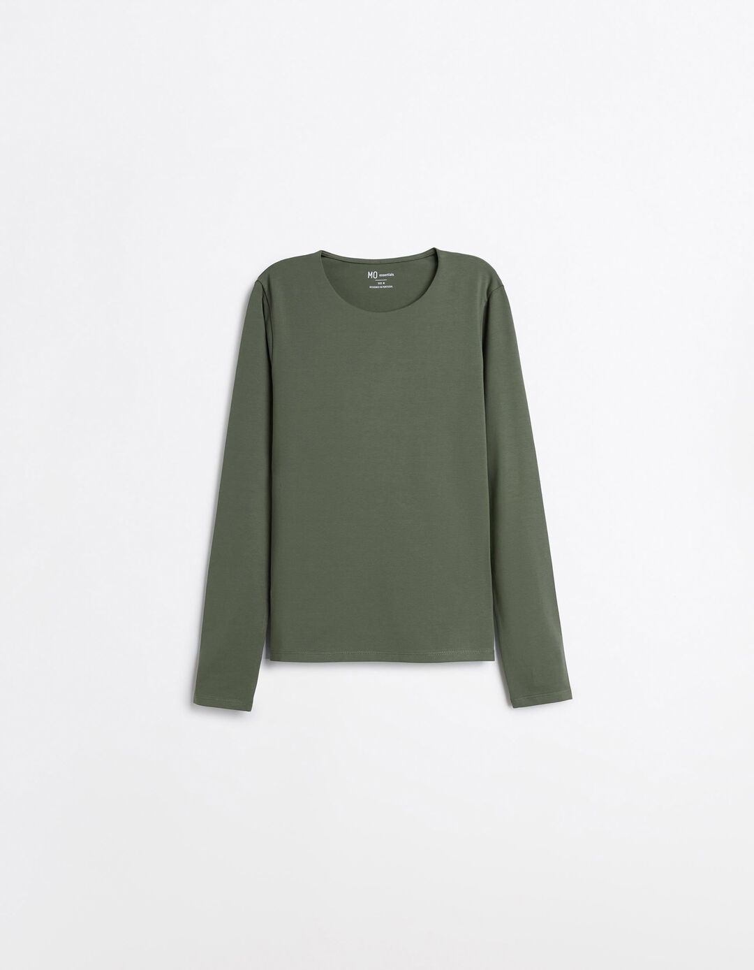 Camisola De Manga Comprida, Mulher, Verde Escuro