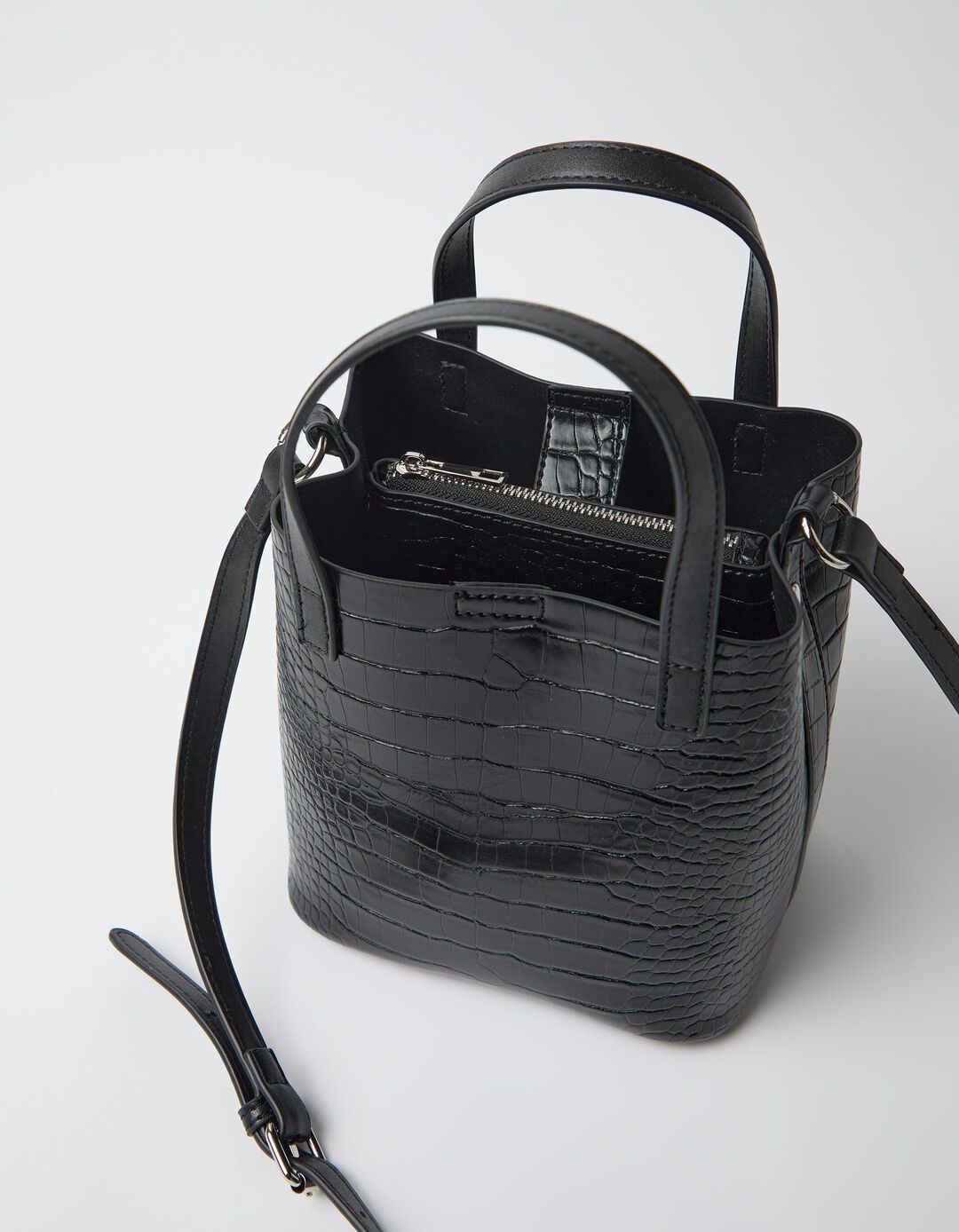 Mala Bucket Mini, Mulher, Preto