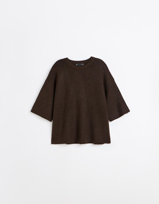 Comprar Online Camisola De Malha, Mulher, Castanho Escuro