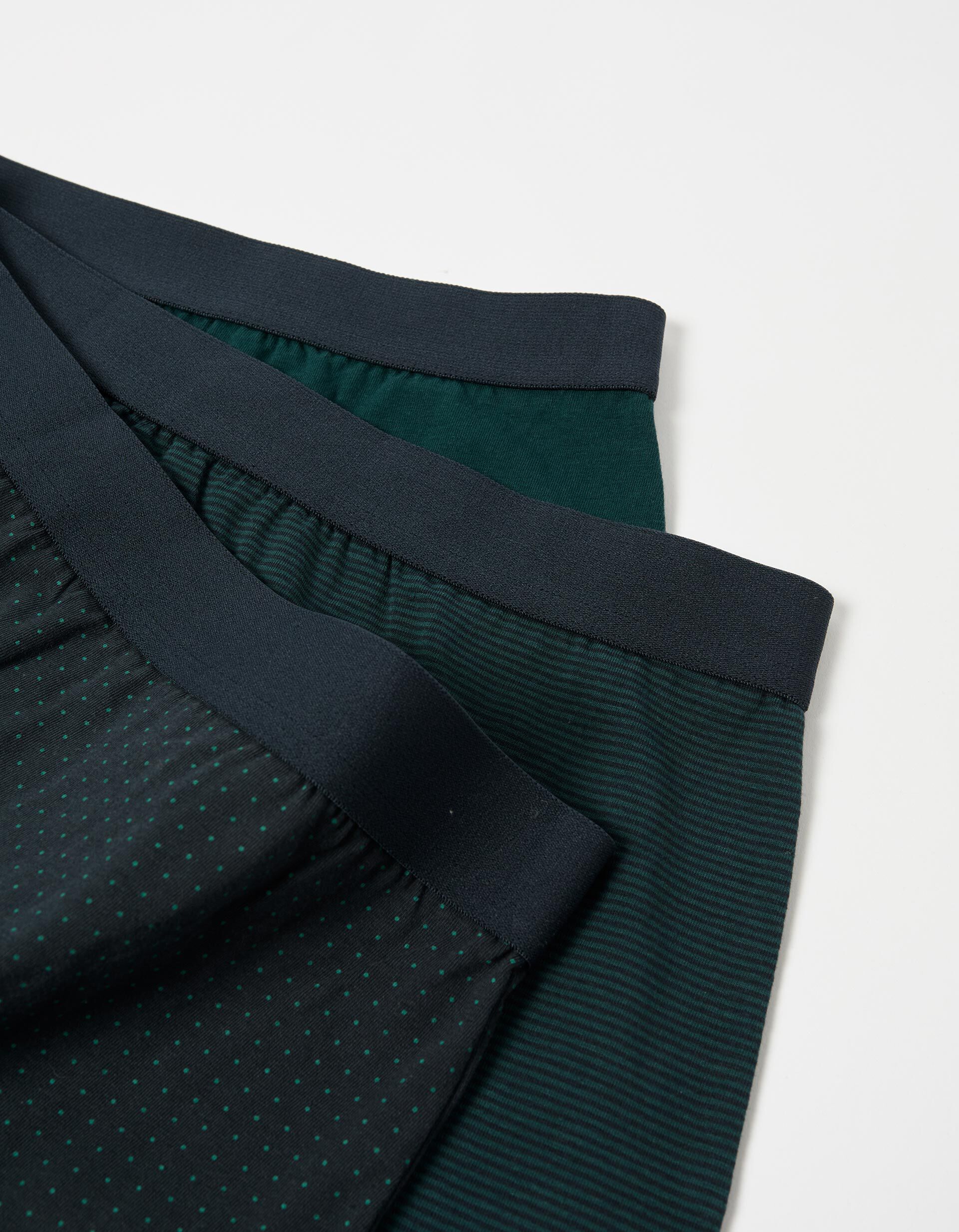 Comprar Online Pack 3 Boxers, Homem, Verde Escuro