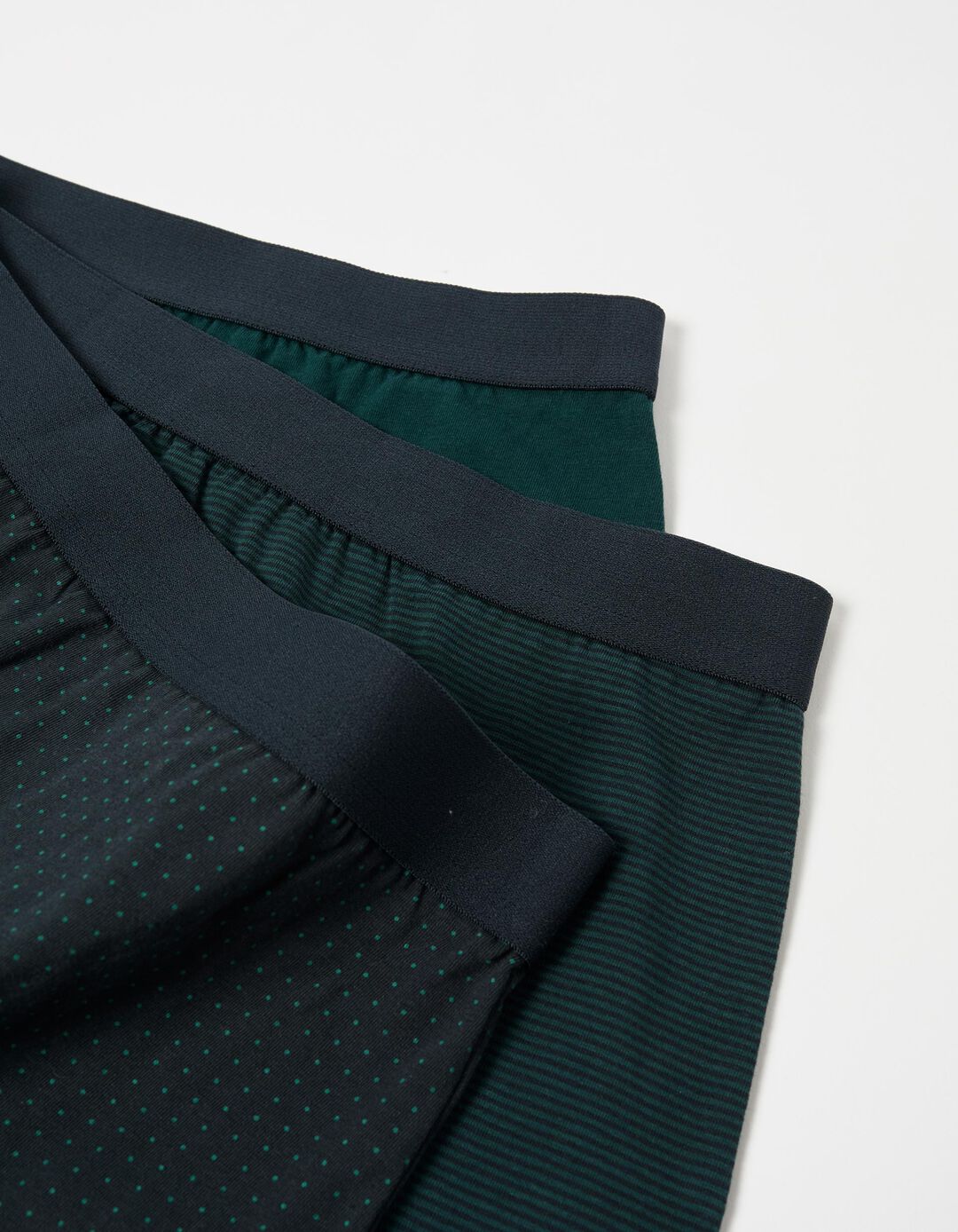 Pack 3 Boxers, Homem, Verde Escuro