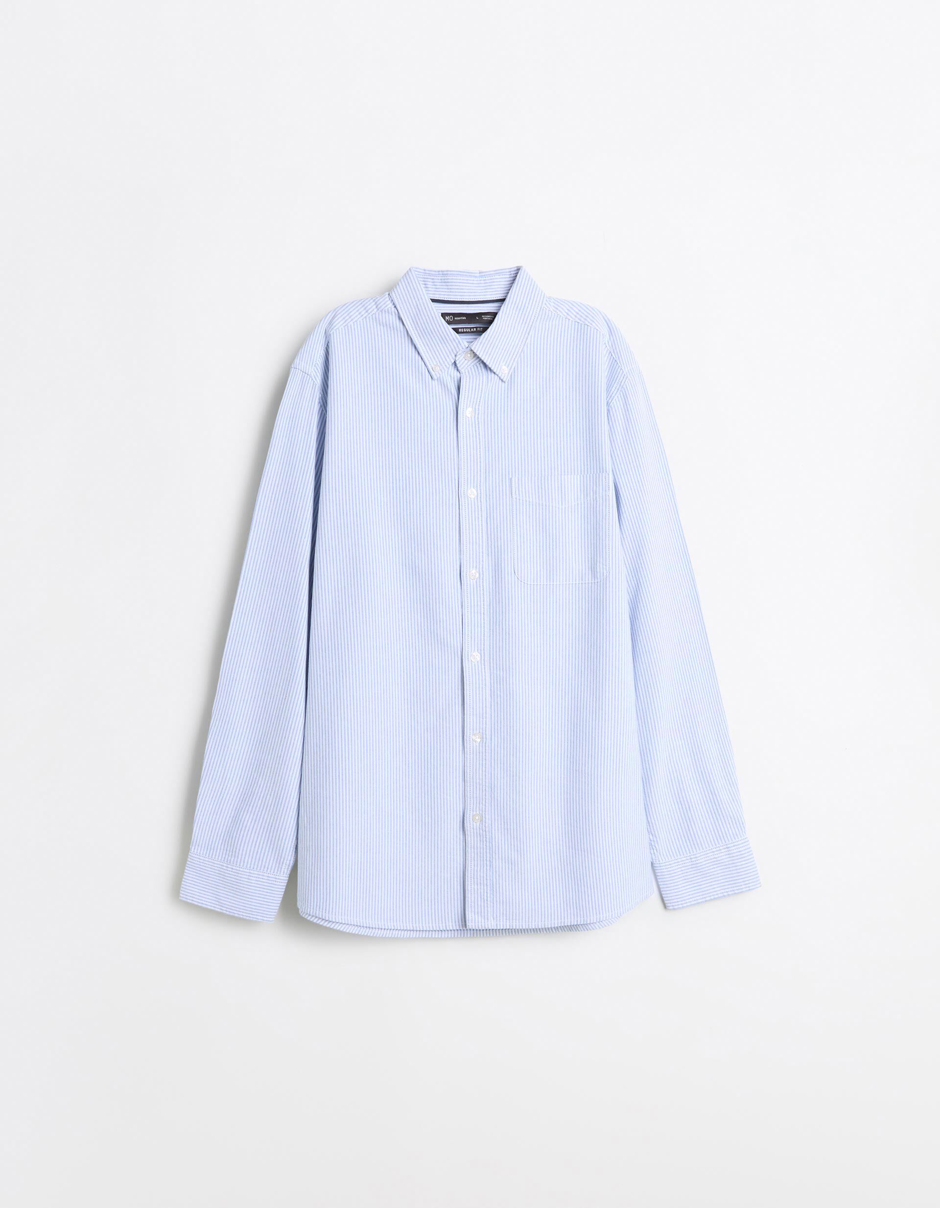 Comprar Online Camisa Oxford, Homem, Azul