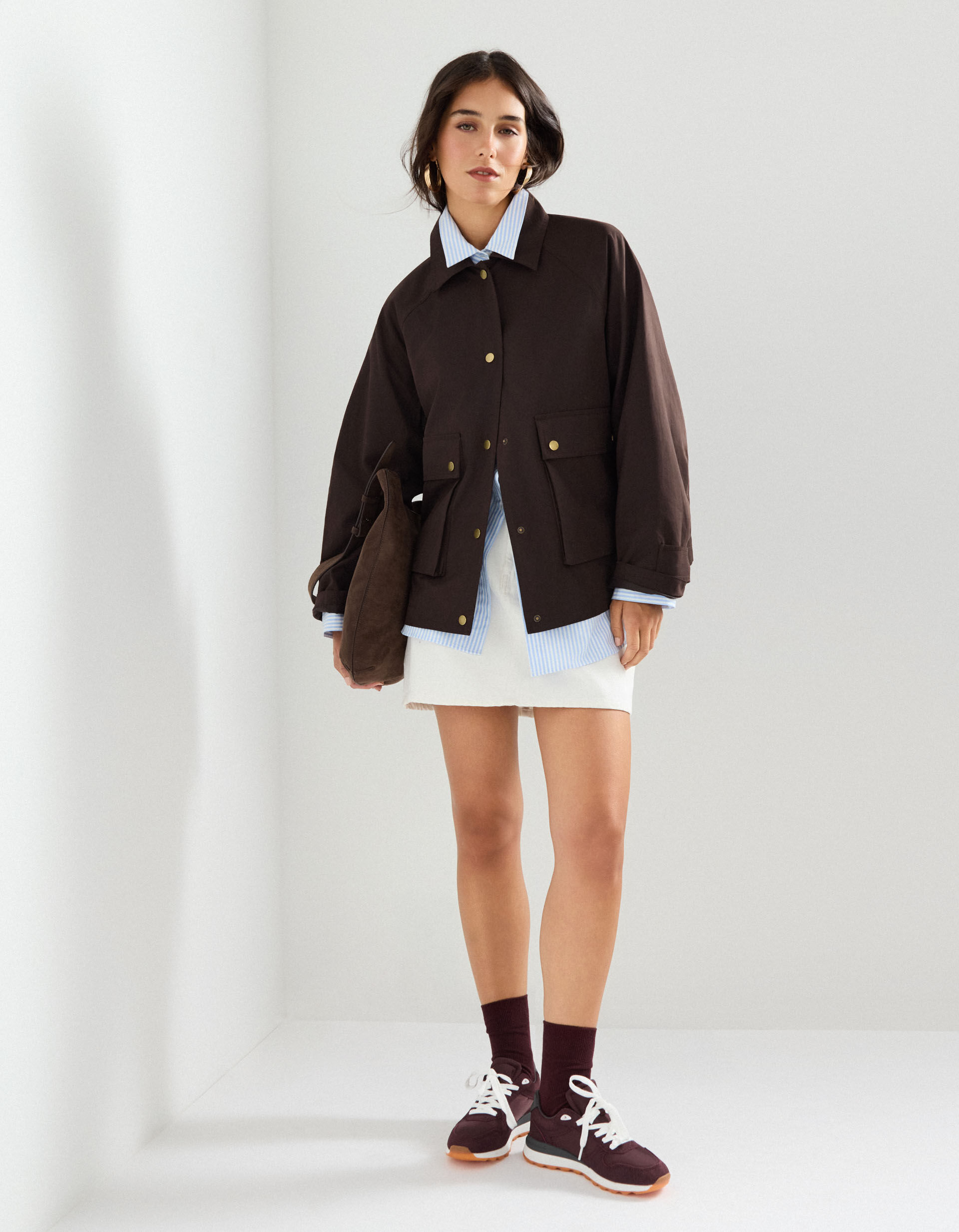 Comprar Online Parka, Mulher, Castanho Escuro 