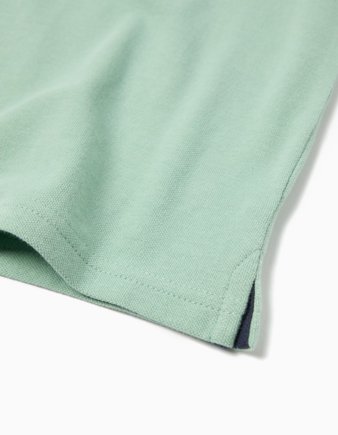 Polo Piquet, Menino, Verde Claro