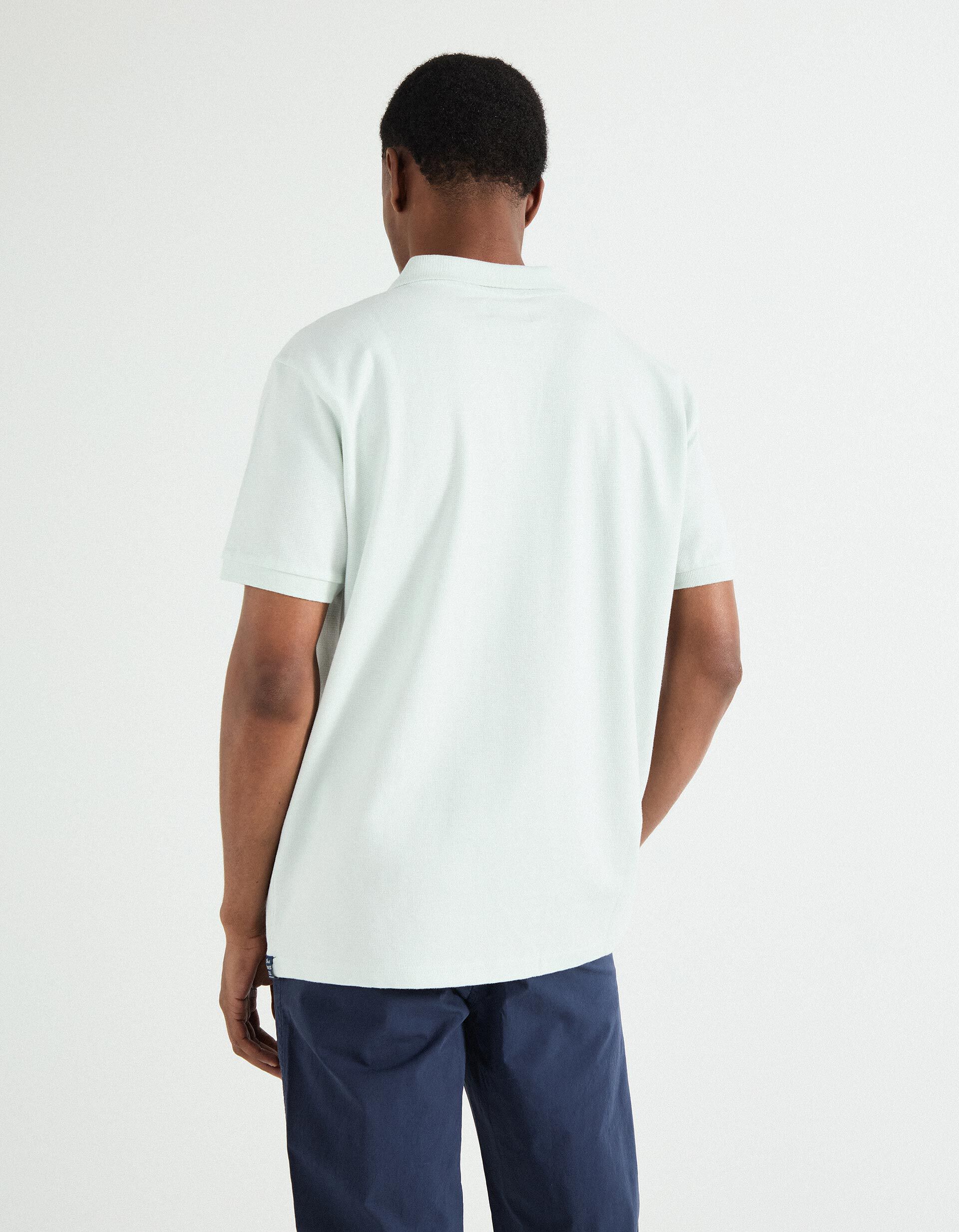 Comprar Online Polo Waffle, Homem, Azul Claro