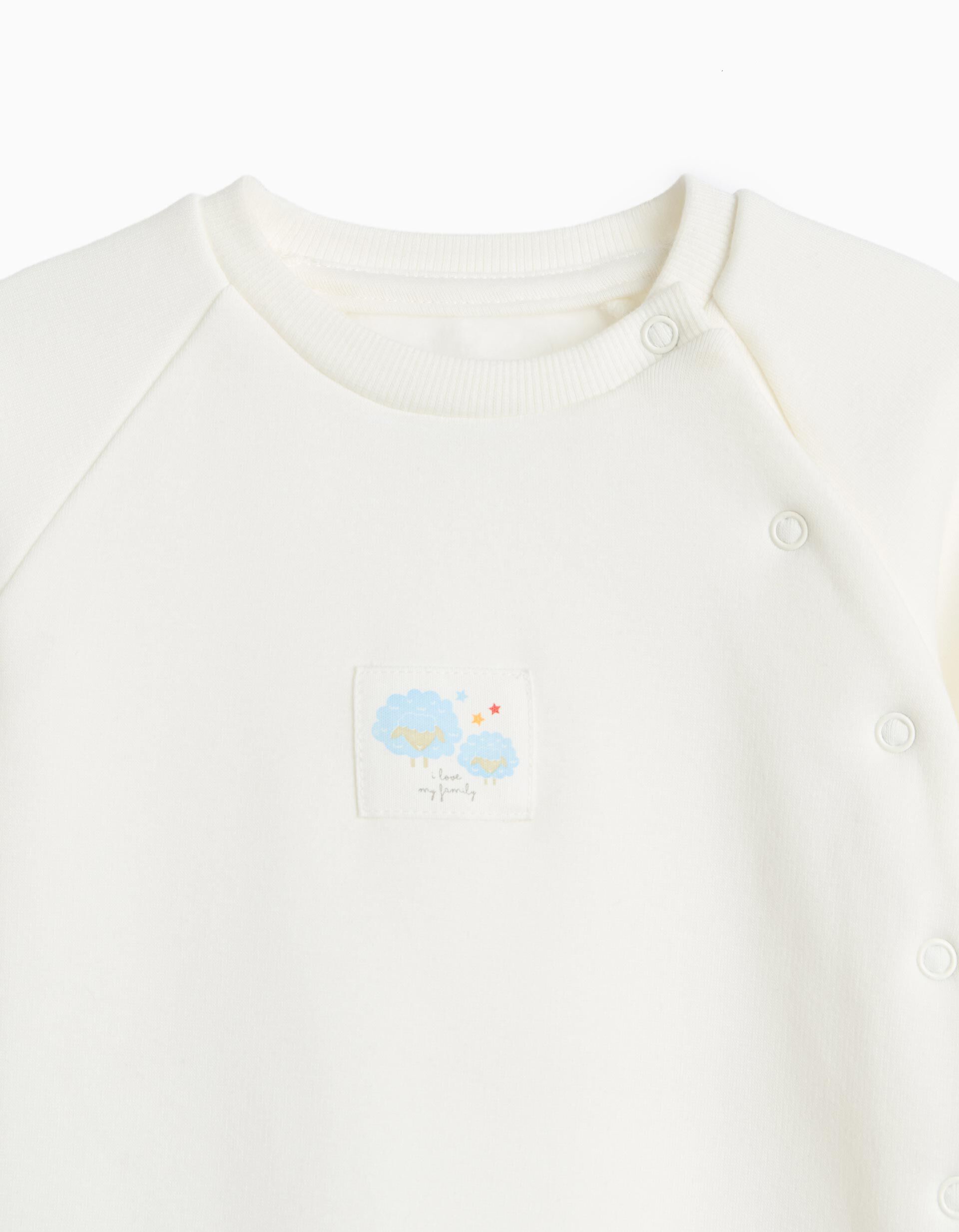 Comprar Online Pijama De Felpa Cardada, Menino, Bege Claro