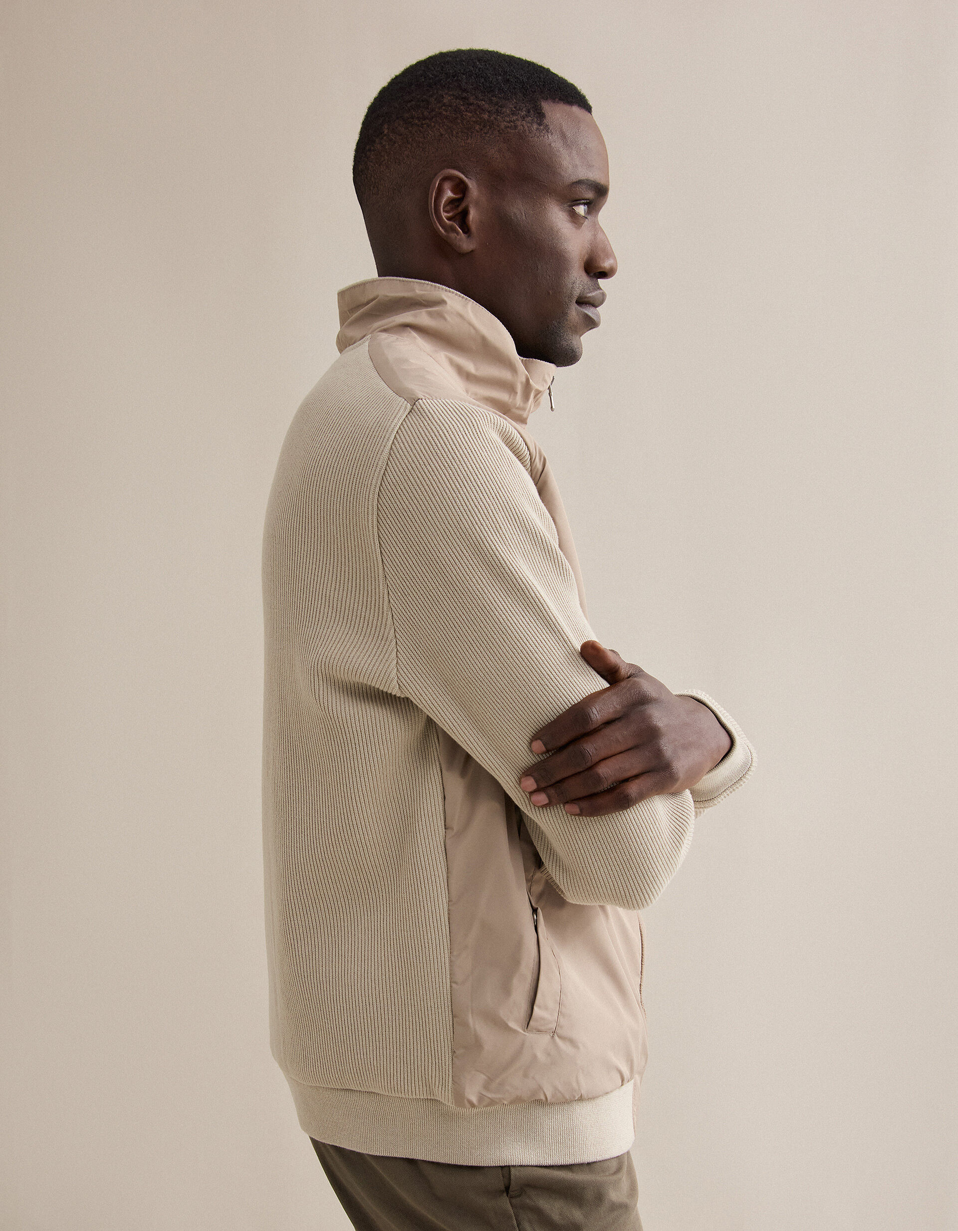 Comprar Online Casaco, Homem, Bege Escuro