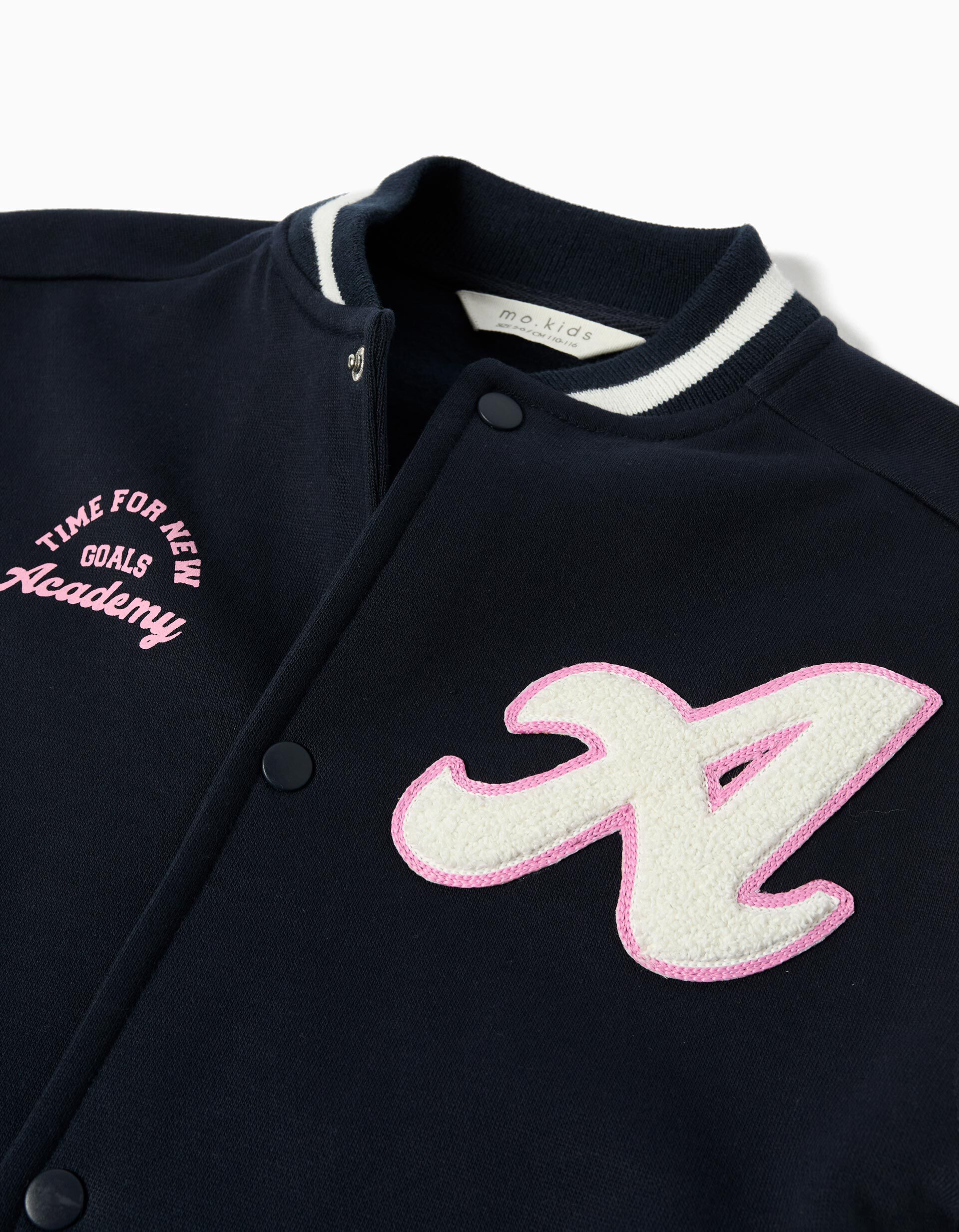 Comprar Online Casaco Bomber, Menina, Azul