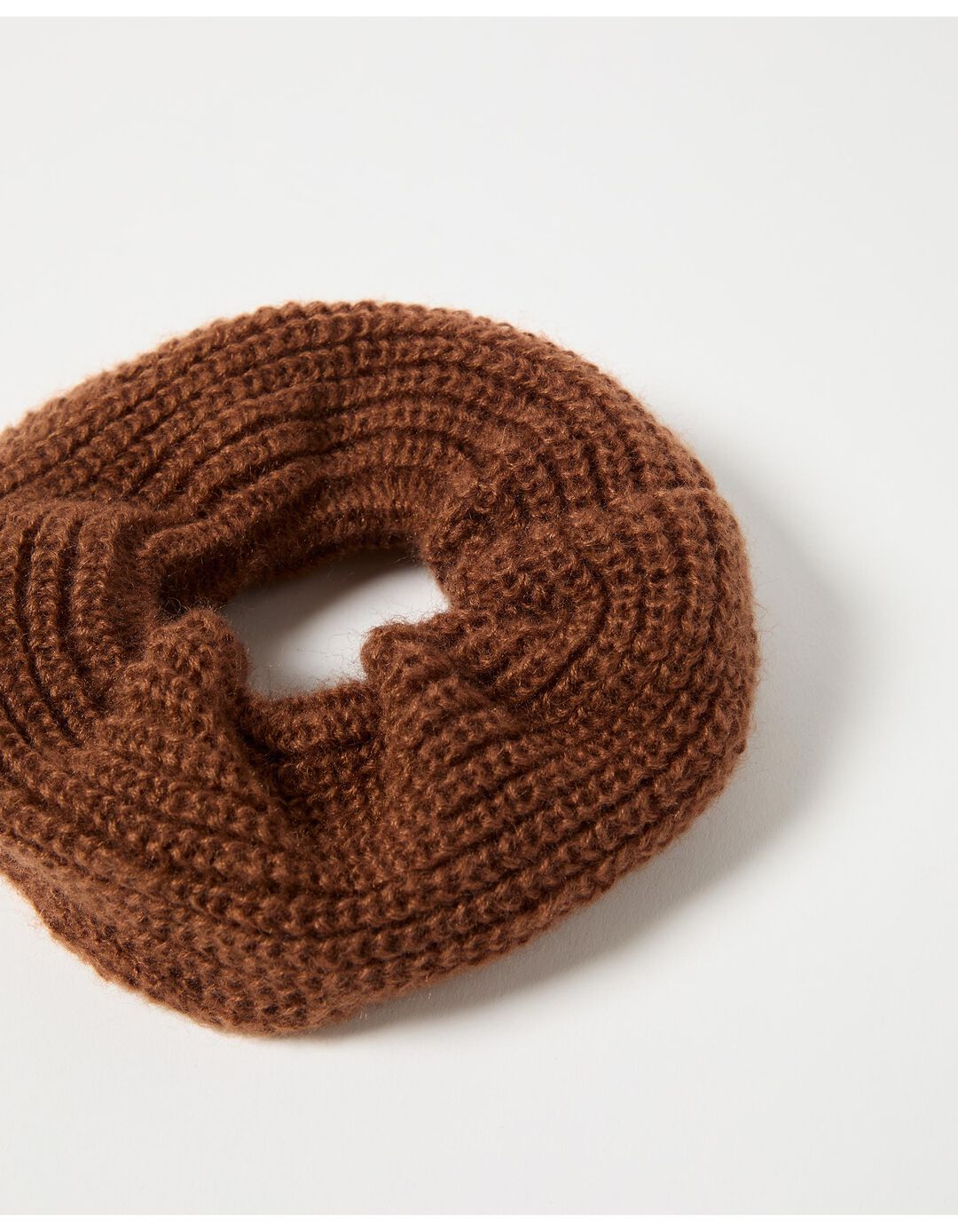 Elástico de Cabelo Scrunchie, Mulher, Castanho