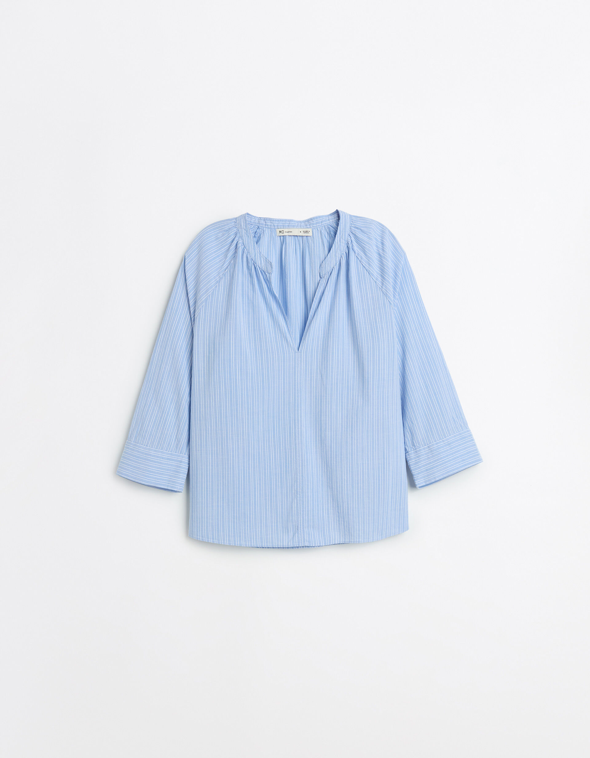 Comprar Online Blusa Riscas, Mulher, Azul Claro