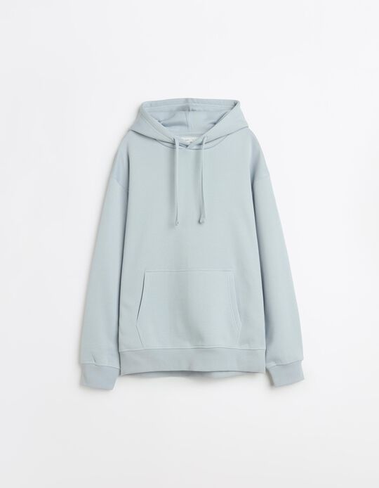 Comprar Online Sweatshirt com Capuz, Homem, Azul Claro