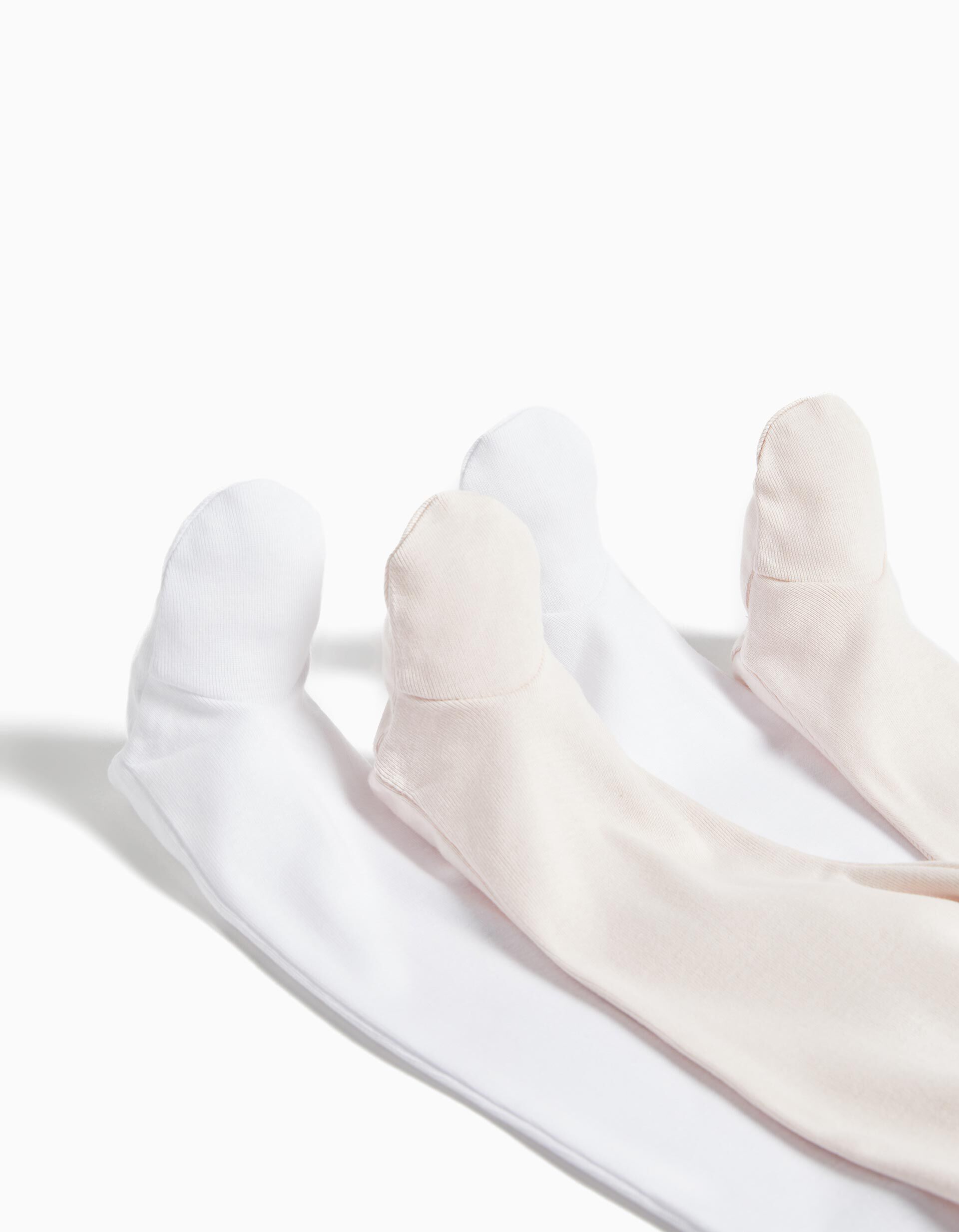 Comprar Online Pack 2 Cal&ccedil;as com P&eacute;s, Beb&eacute; Menina, Multicor