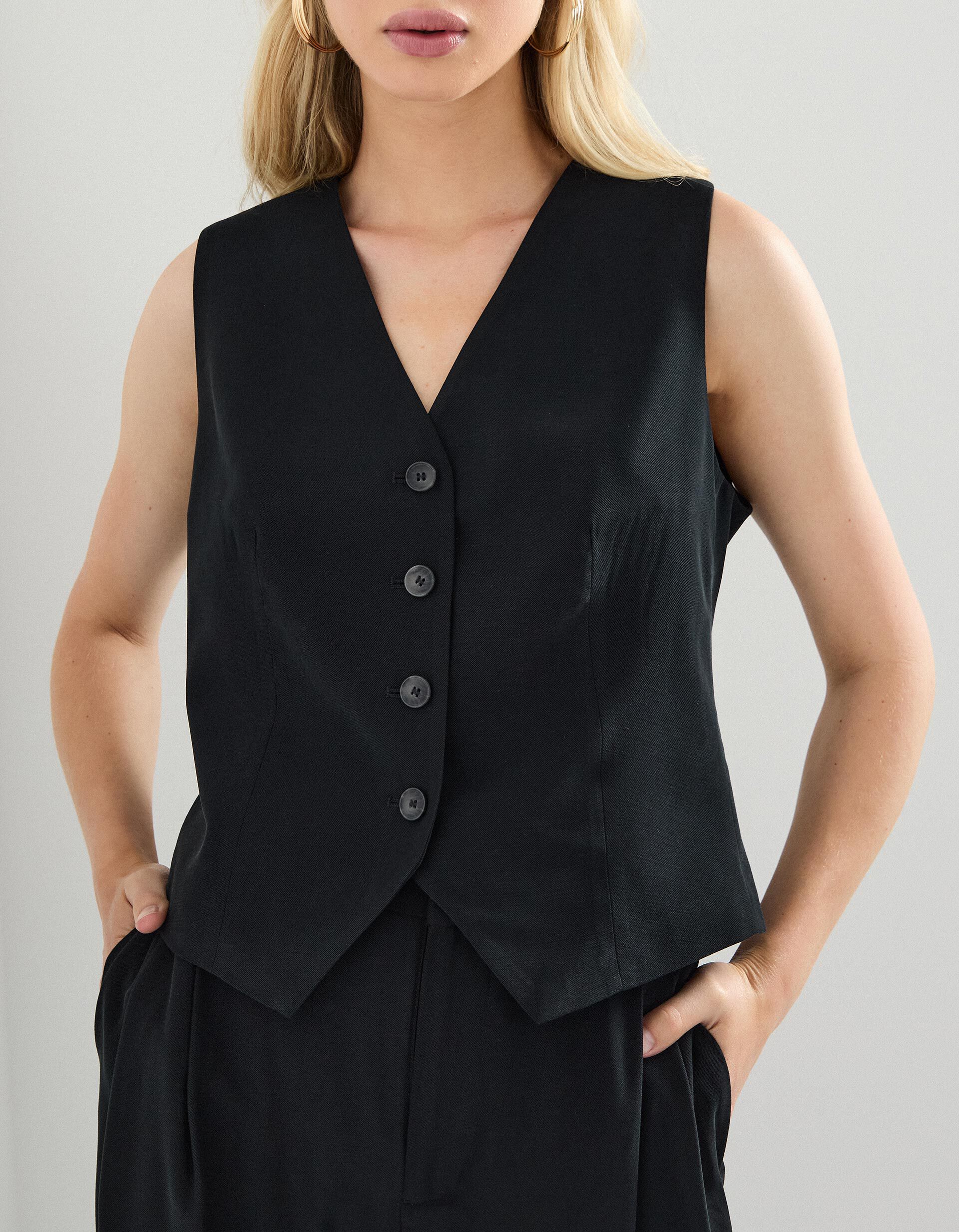 Comprar Online Colete, Mulher, Preto