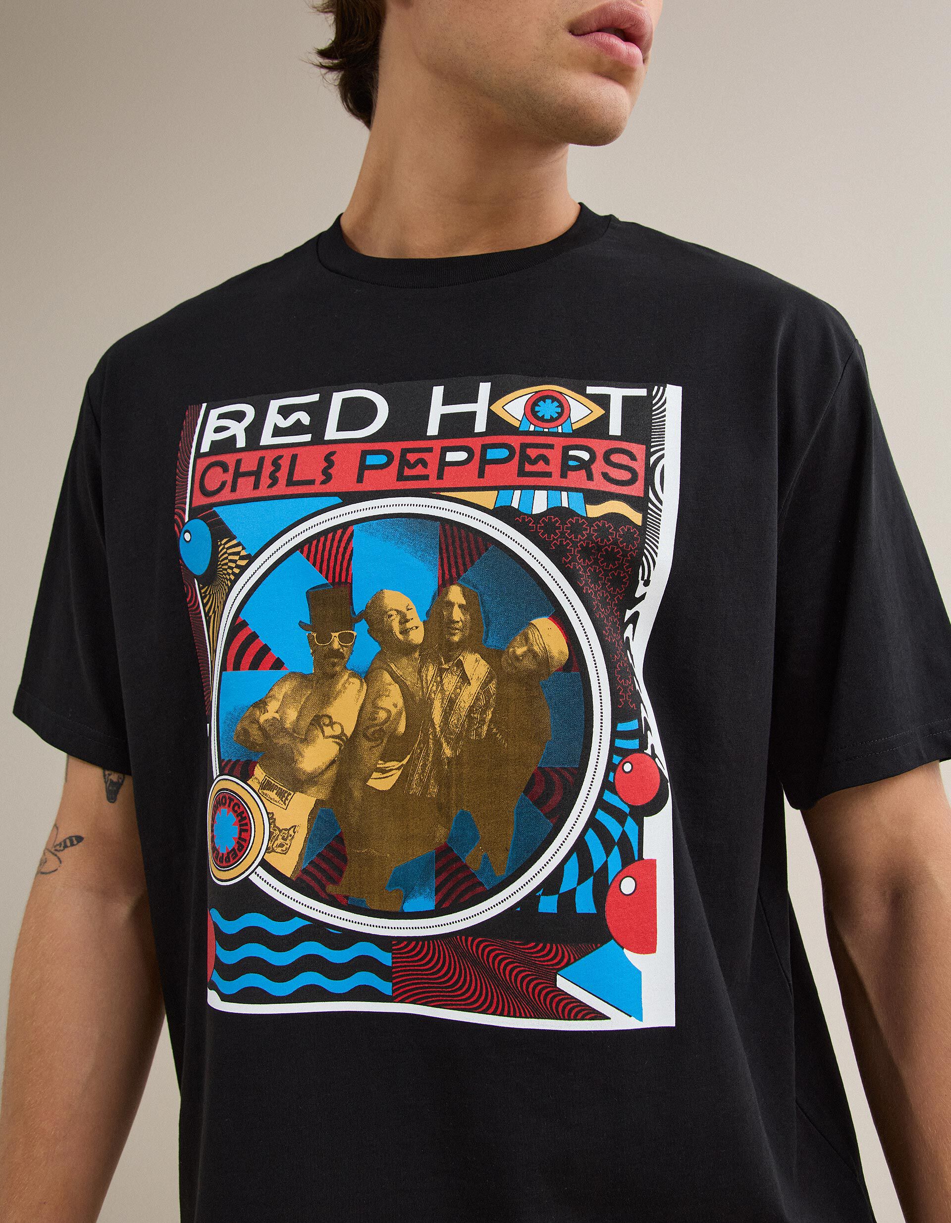 Comprar Online T-shirt Red Hot Chili Peppers, Homem, Preto