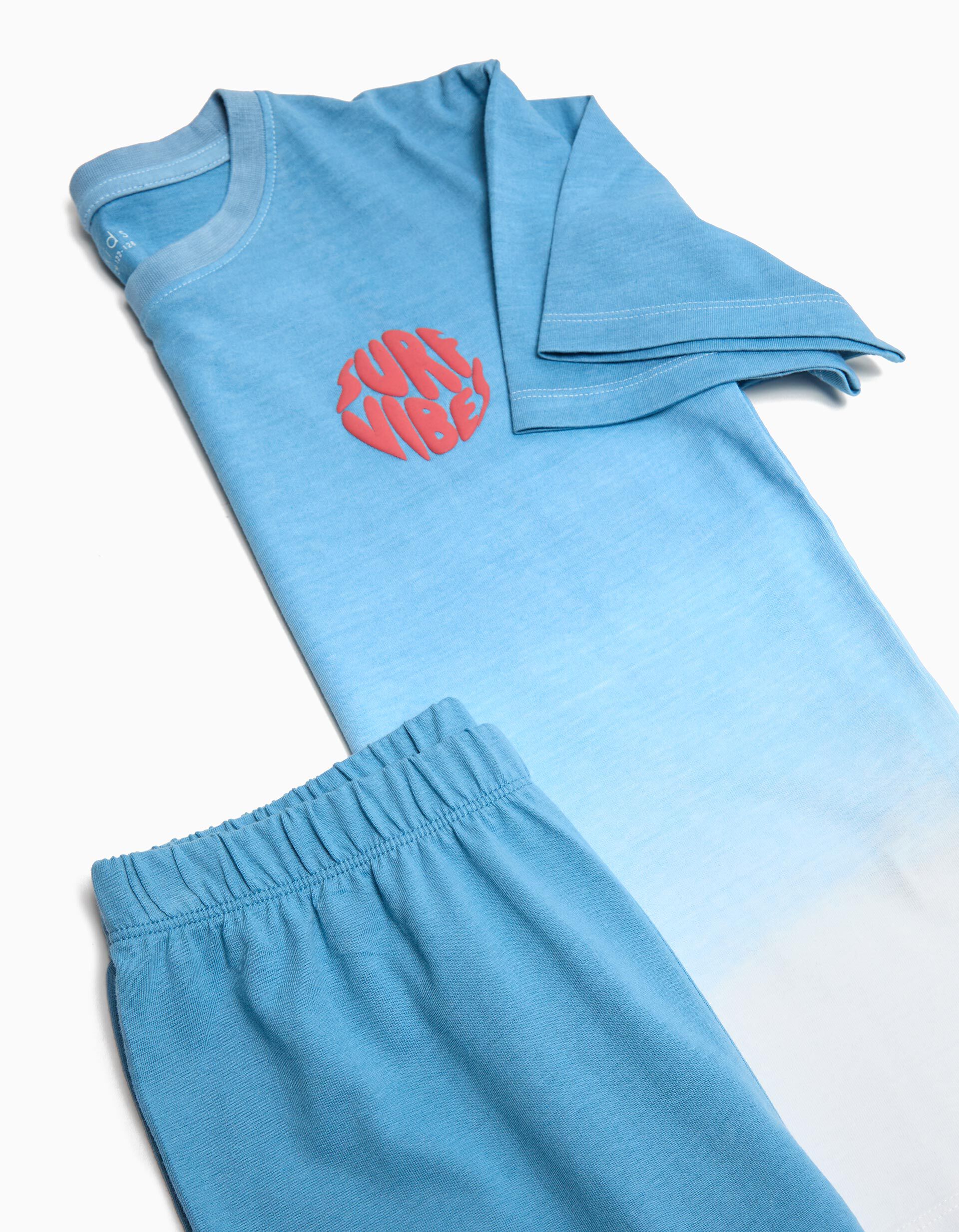 Comprar Online Pijama Jersey, Menino, Azul Claro 