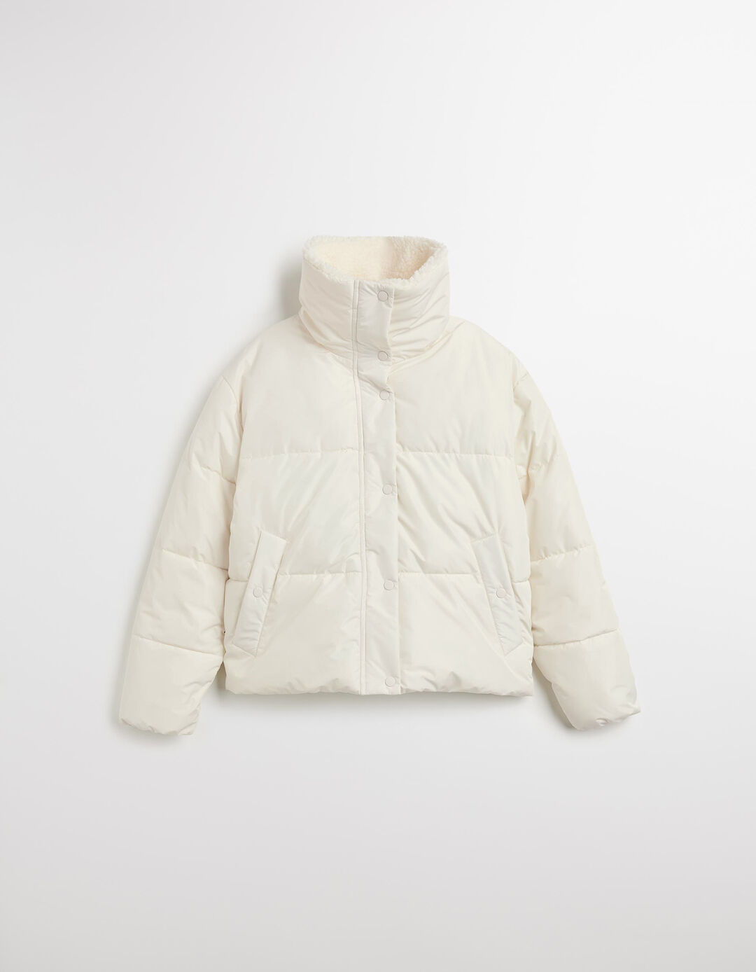 Casaco Acolchoado, Mulher, Branco