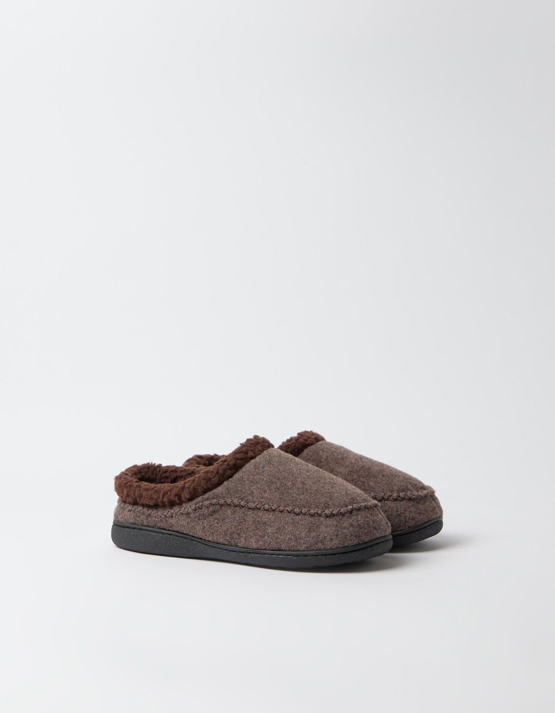 Pantufas, Homem, Castanho
