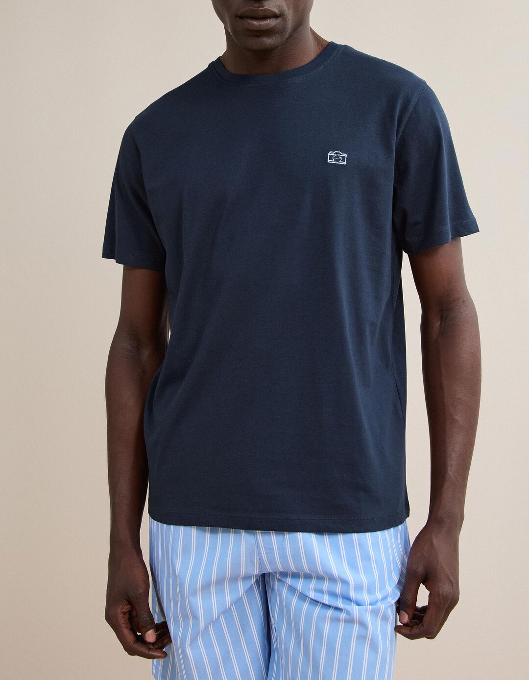 Pijama Jersey, Homem, Azul Escuro