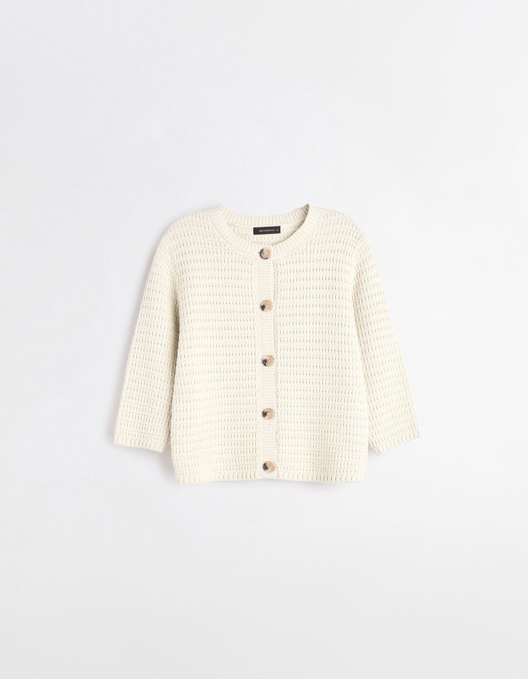 Cardigan, Mulher, Bege