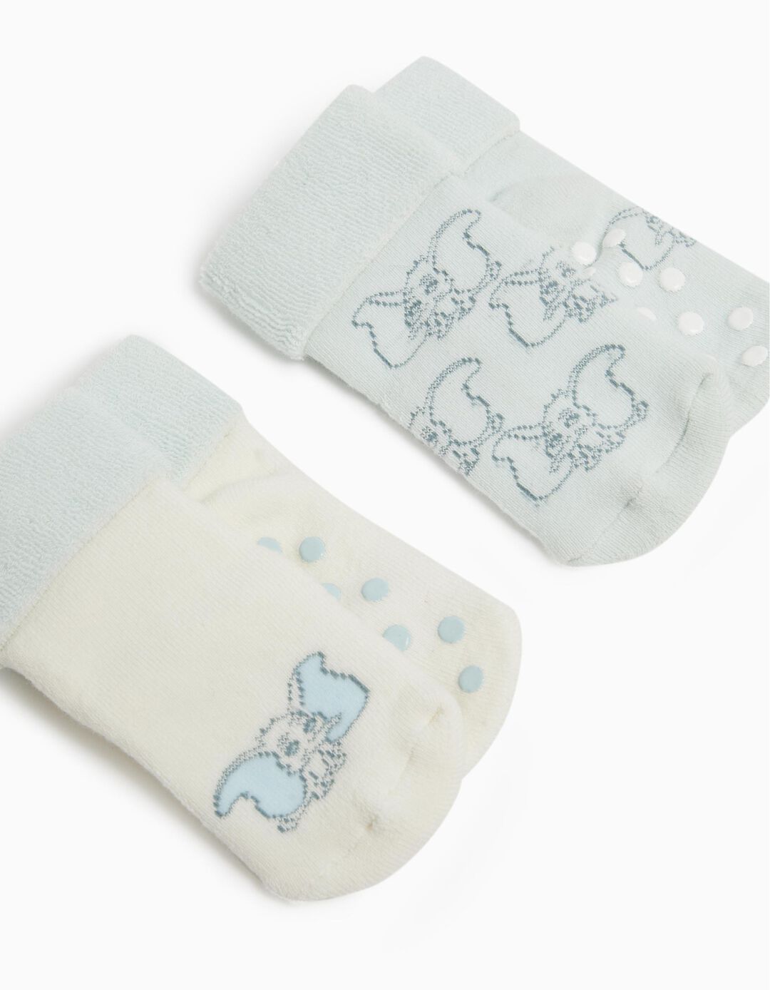 Pack 2 Pairs of 'Disney' Anti-Slip Socks, Baby Boy, Multicolor