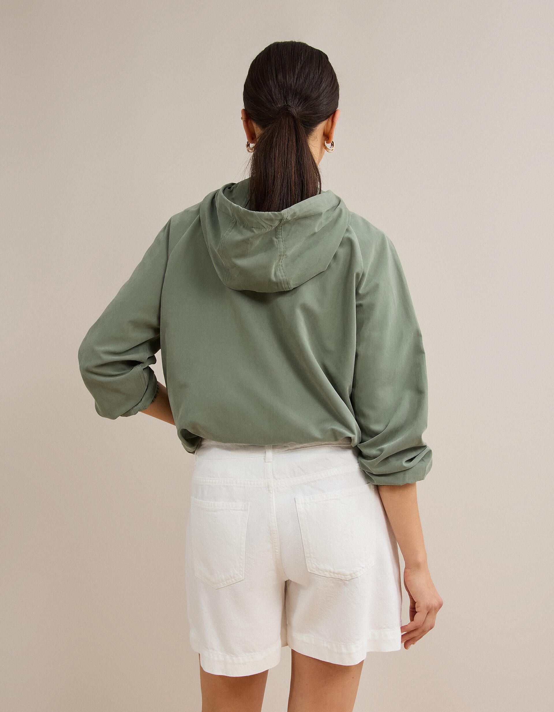 Comprar Online Parka Com Capuz, Mulher, Verde Claro