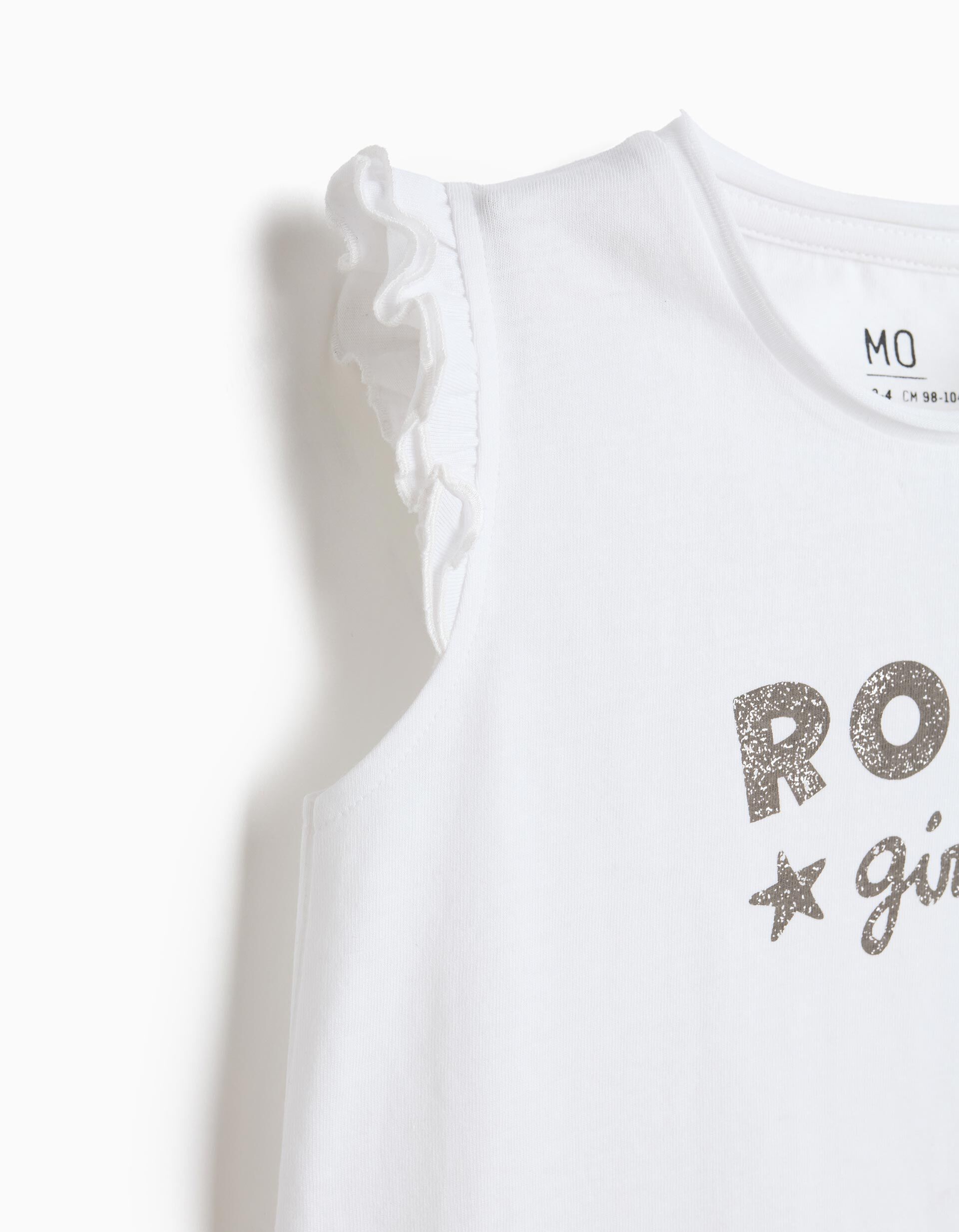 Comprar Online T-shirt Estampada, Menina, Branco