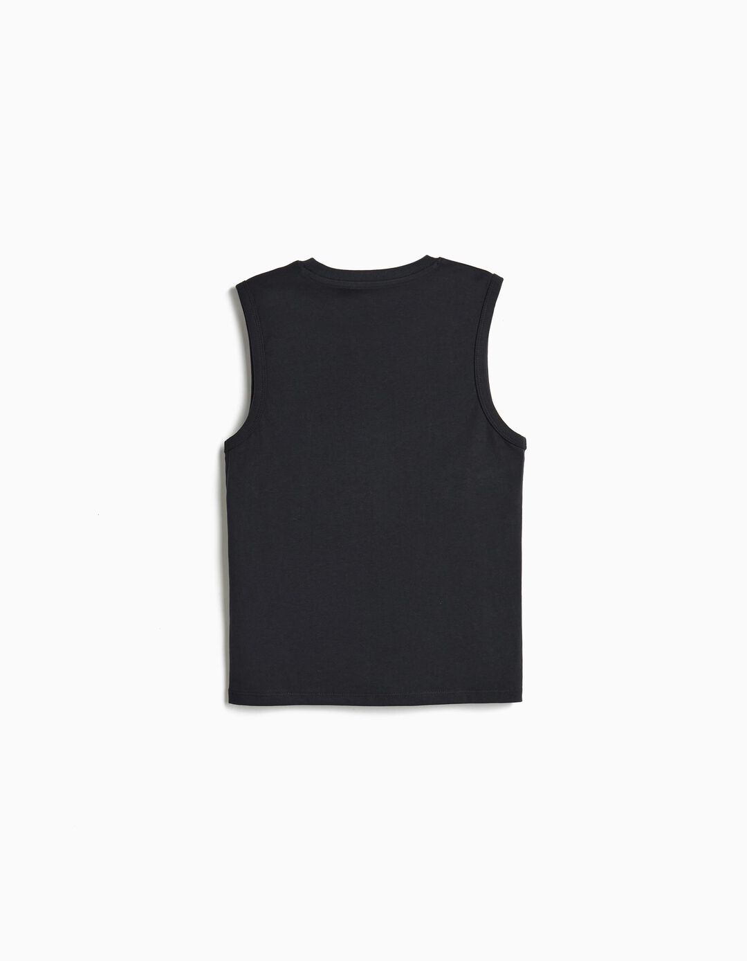 T-shirt Estampada, Menino, Preto