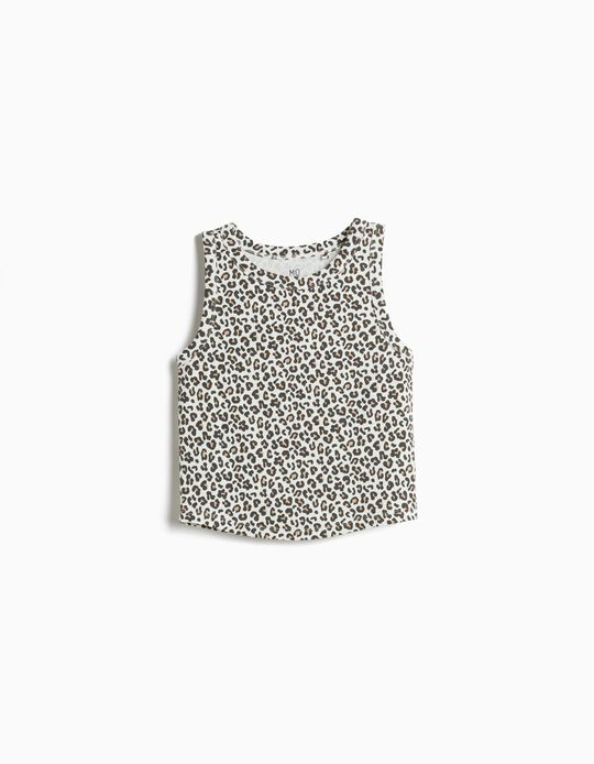 Comprar Online Tank Top, Menina, Castanho Claro