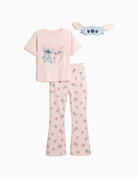 Comprar Online Pijama 'Stitch' &copy;Disney, Menina, Rosa Claro