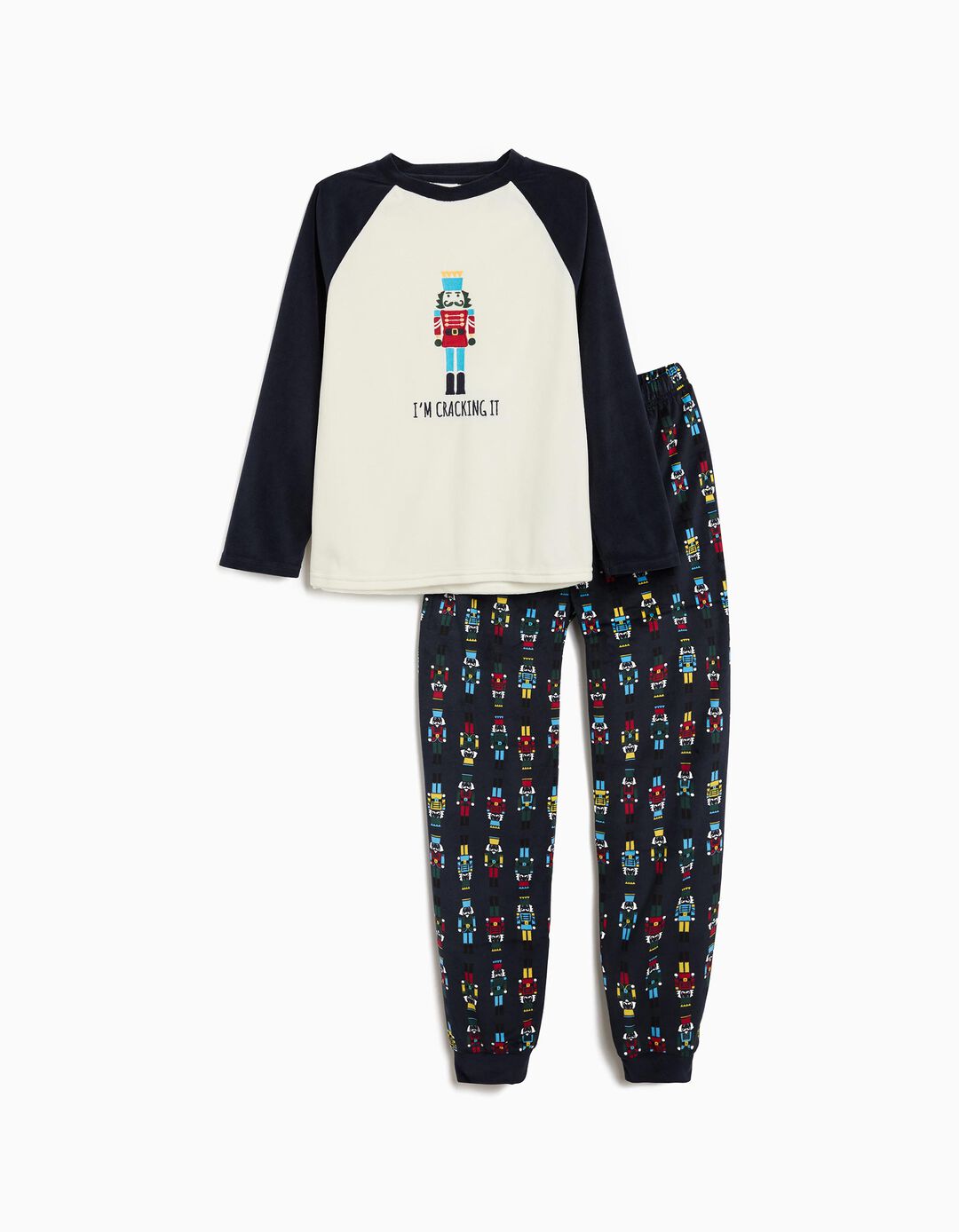 Pijama, Menino, Azul Escuro