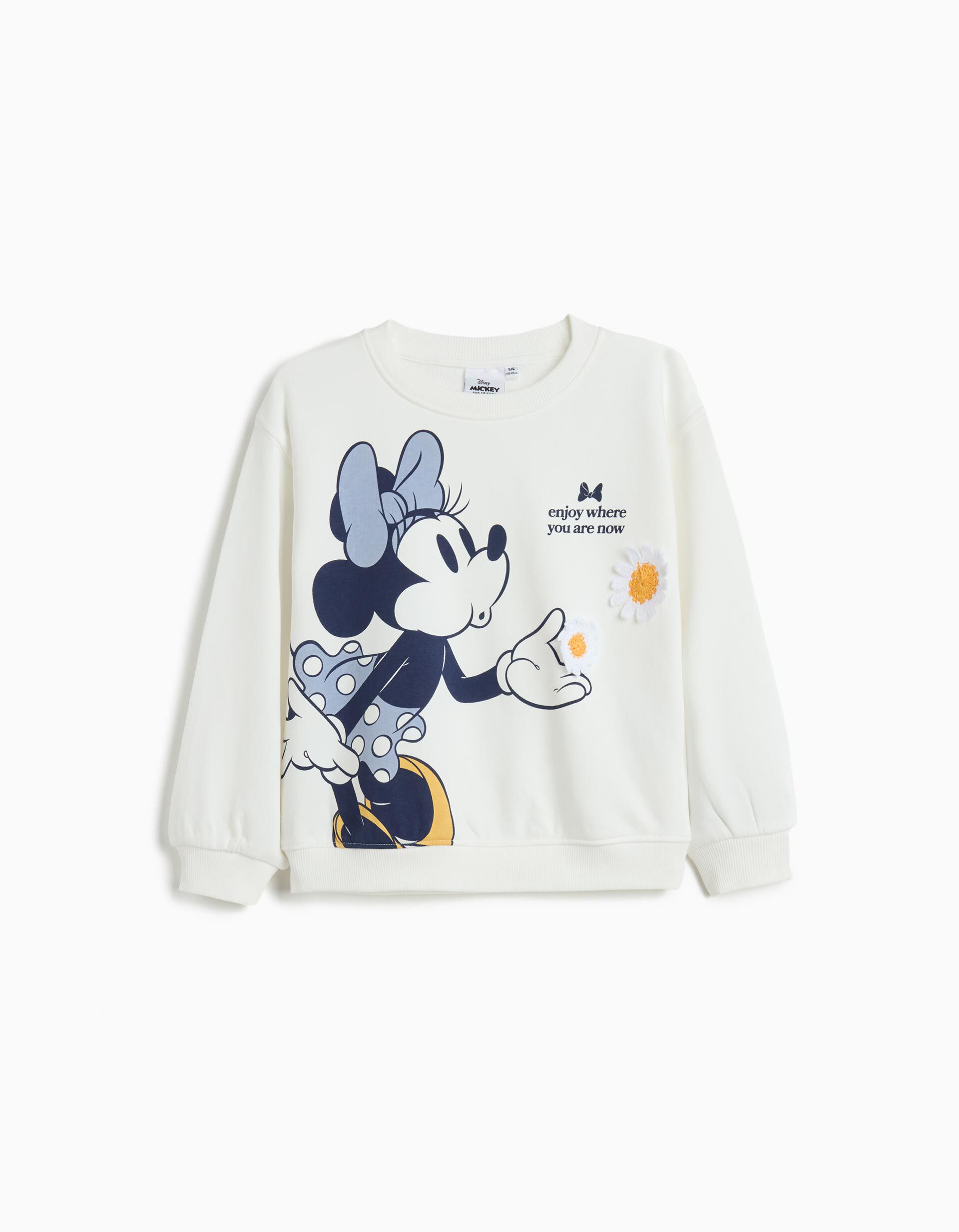 Comprar Online Sweatshirt de Felpa 'Minnie' &copy;Disney, Menina, Branco